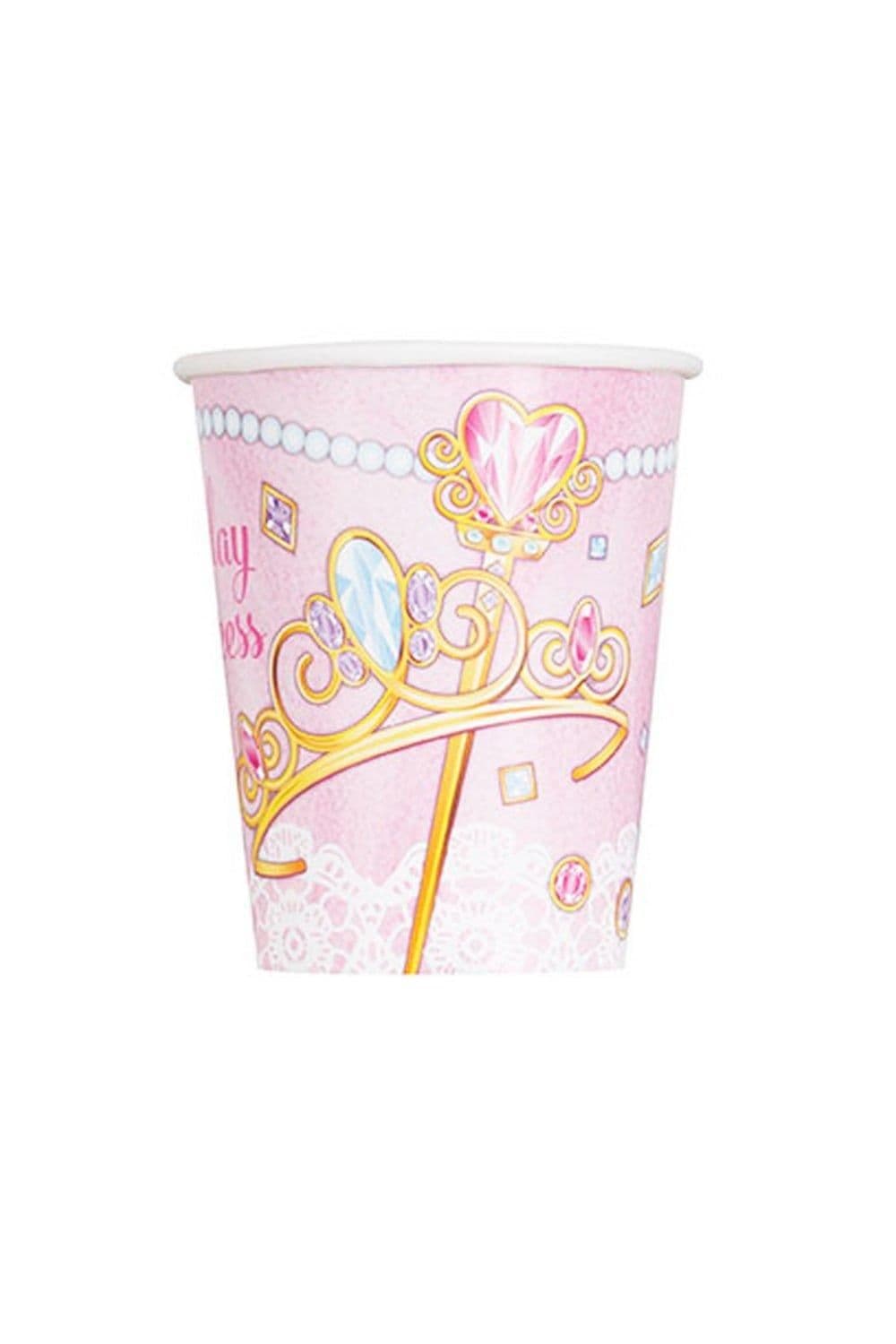 Birthday Princess Disposable Cups