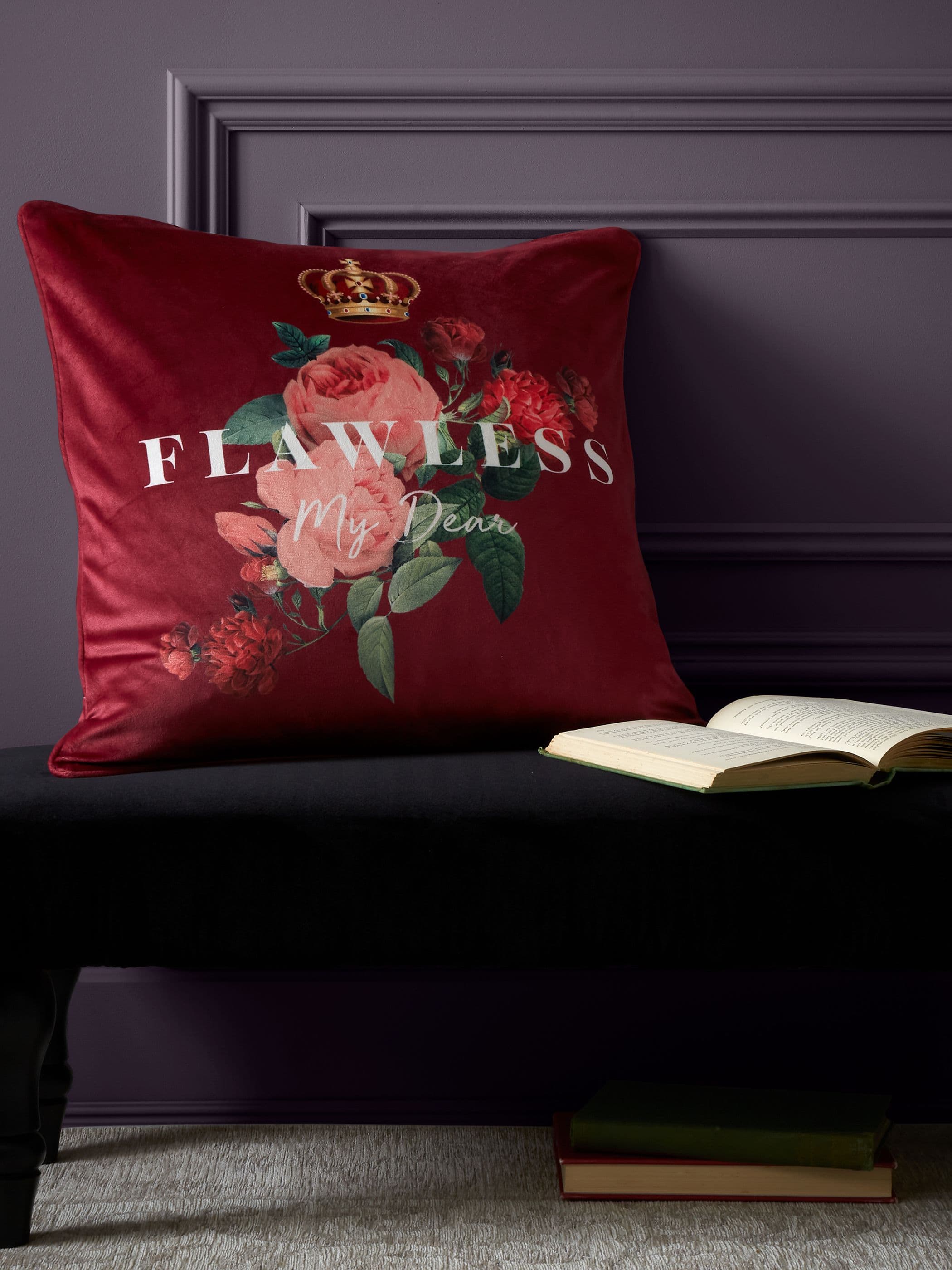'Flawless Floral' Cushion