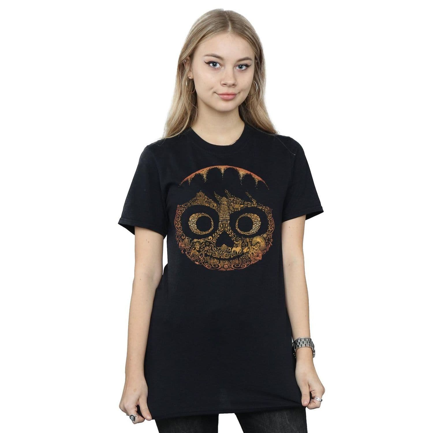 Coco Miguel Face Cotton Boyfriend T Shirt