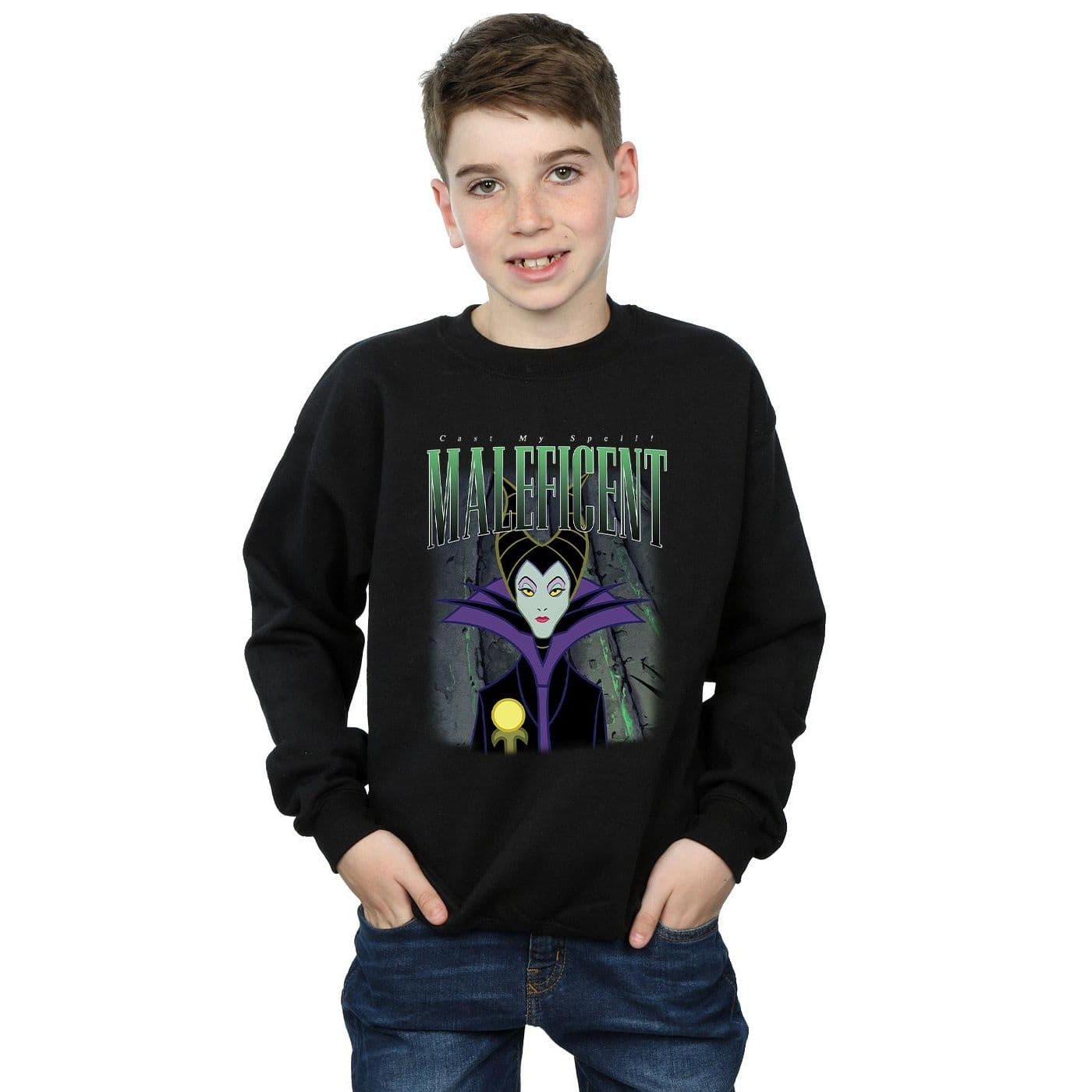 Sleeping Beauty Maleficent Montage Sweatshirt