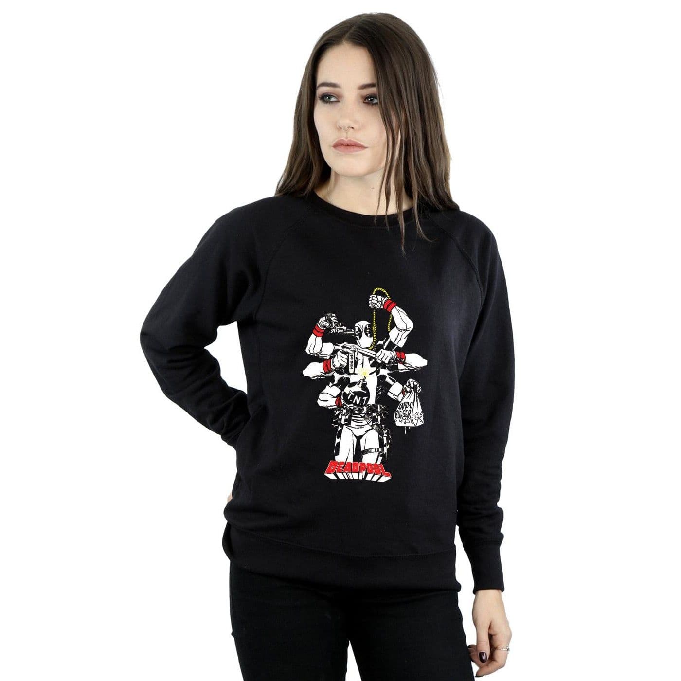 Deadpool Multitasking Sweatshirt
