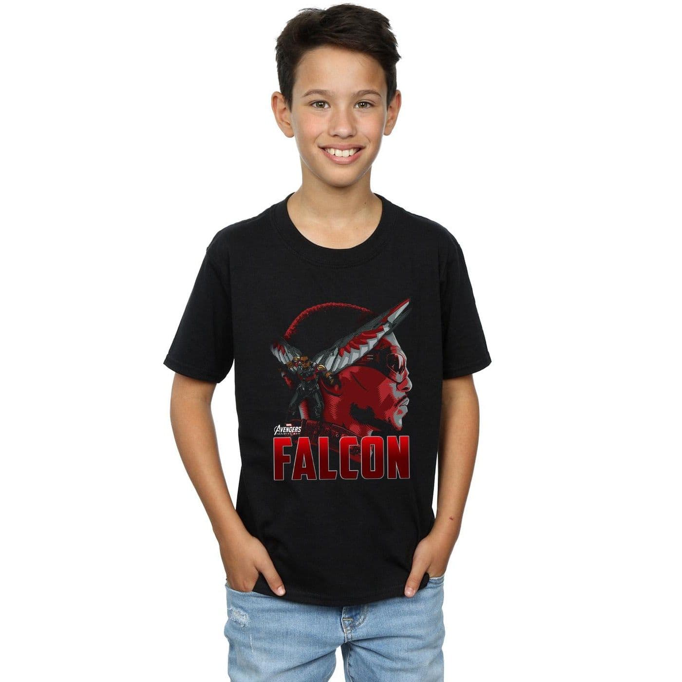 Avengers Infinity War Falcon Character T Shirt