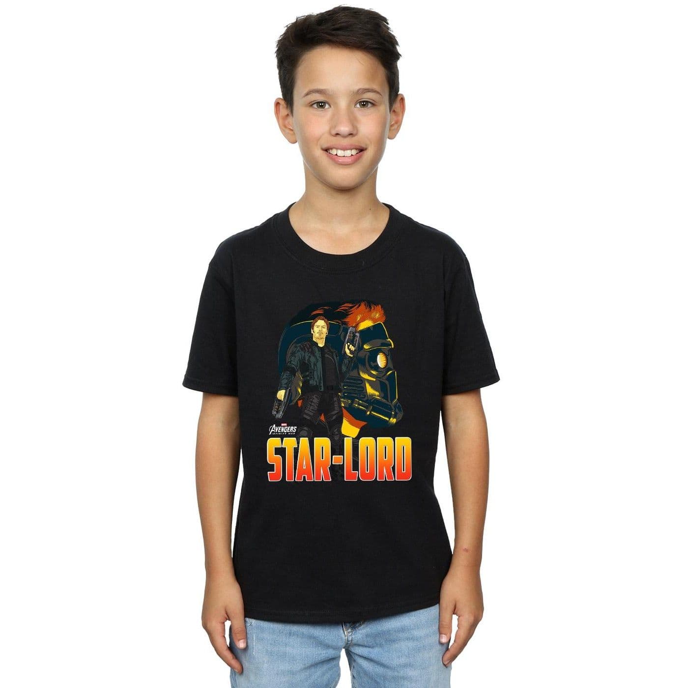 Avengers Infinity War Star Lord Character T Shirt