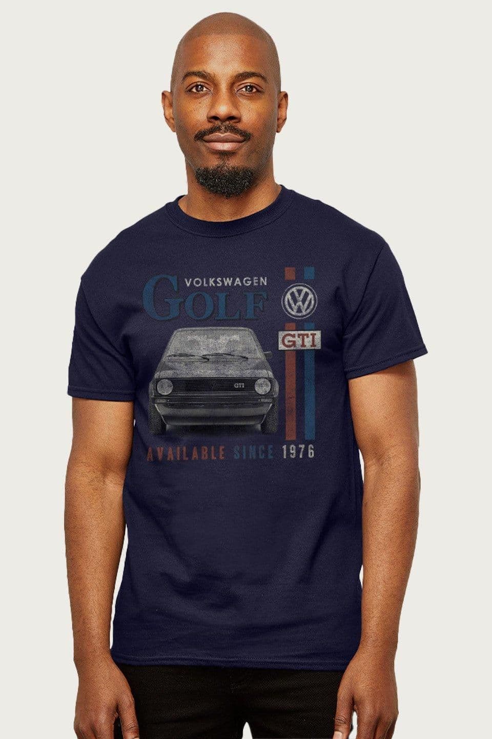 Golf GTI Racing Distressed T Shirt