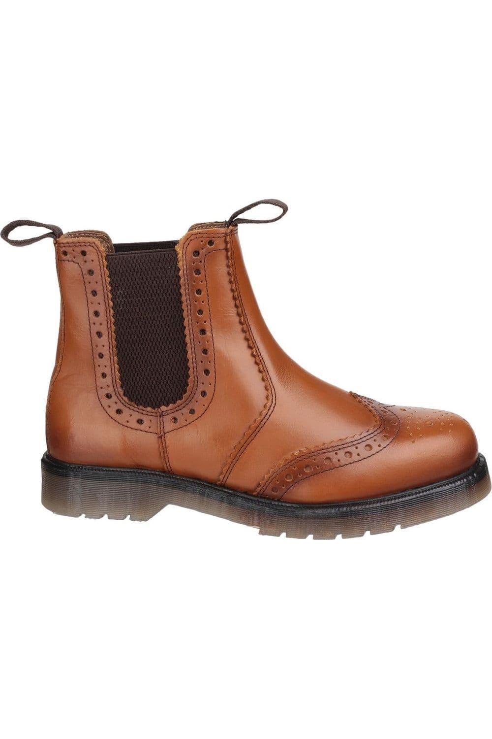 Dalby Pull On Brogue Boots