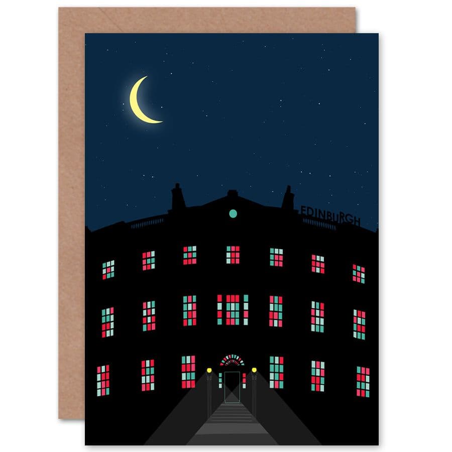 Bute House Edinburgh Greetings Card