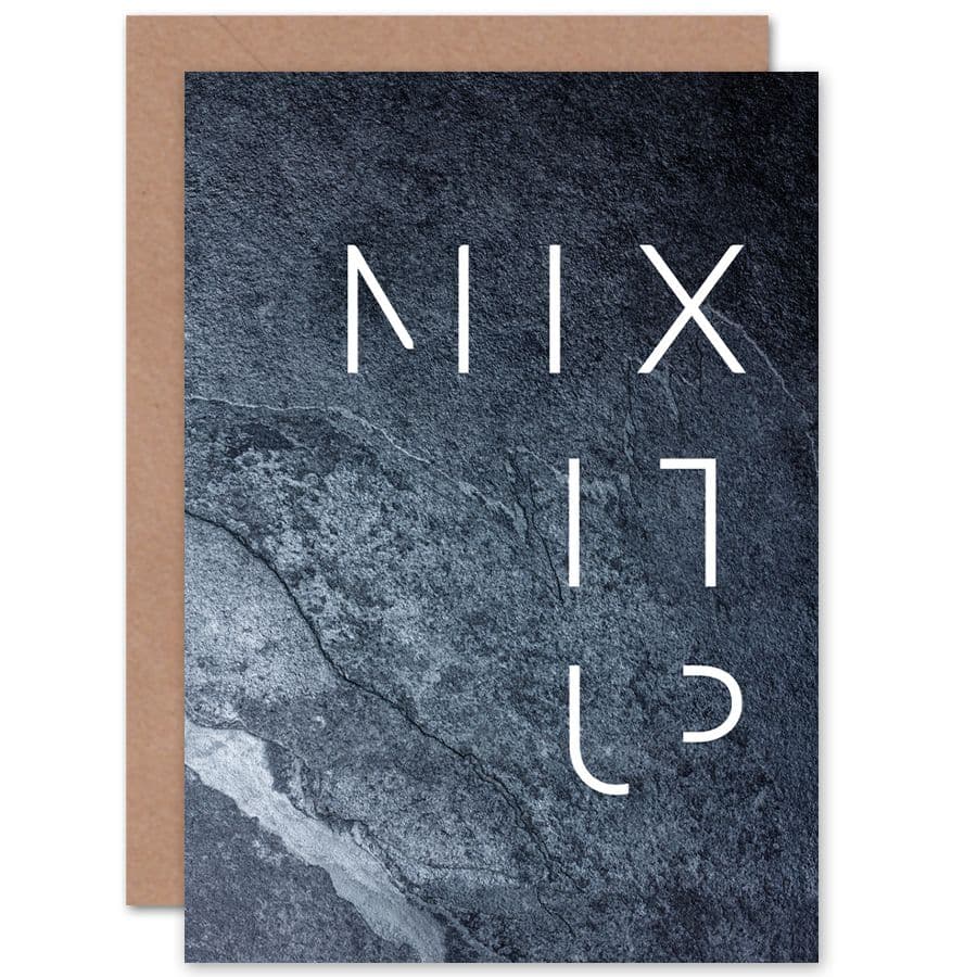 Slate Kitchen Mix It Up Greetings Card