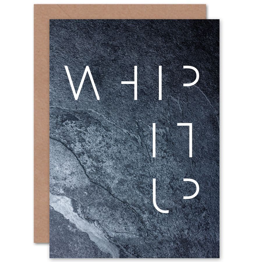 Slate Kitchen Whip It Up Greetings Card