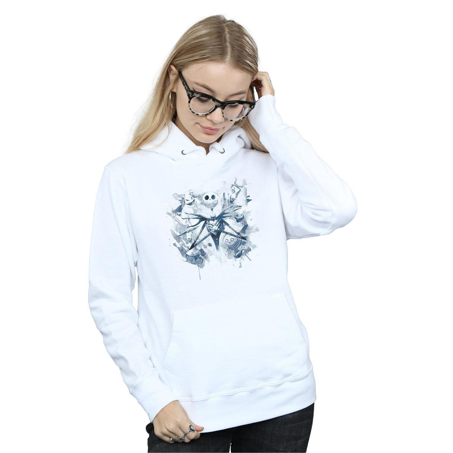 Nightmare Before Christmas Paint Spray Carers Hoodie