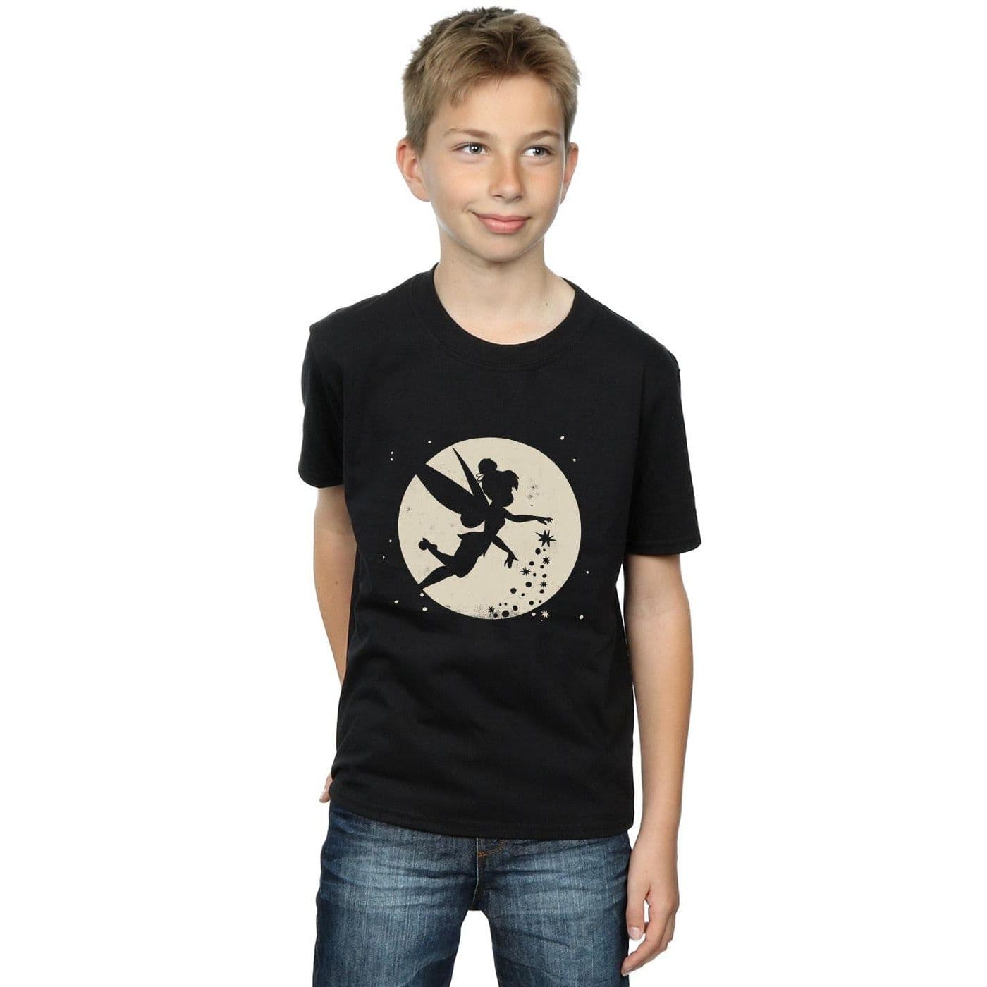Tinkerbell Moon Cropped T Shirt