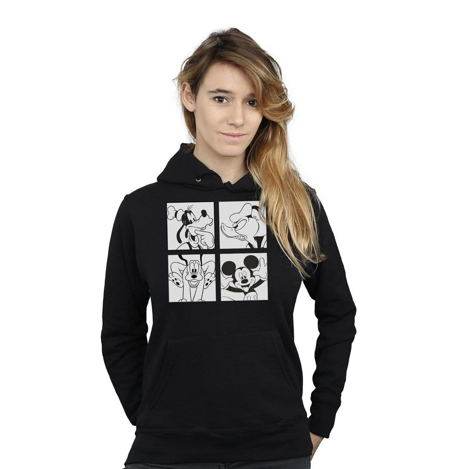 Mickey Donald Goofy & Pluto Boxed Hoodie