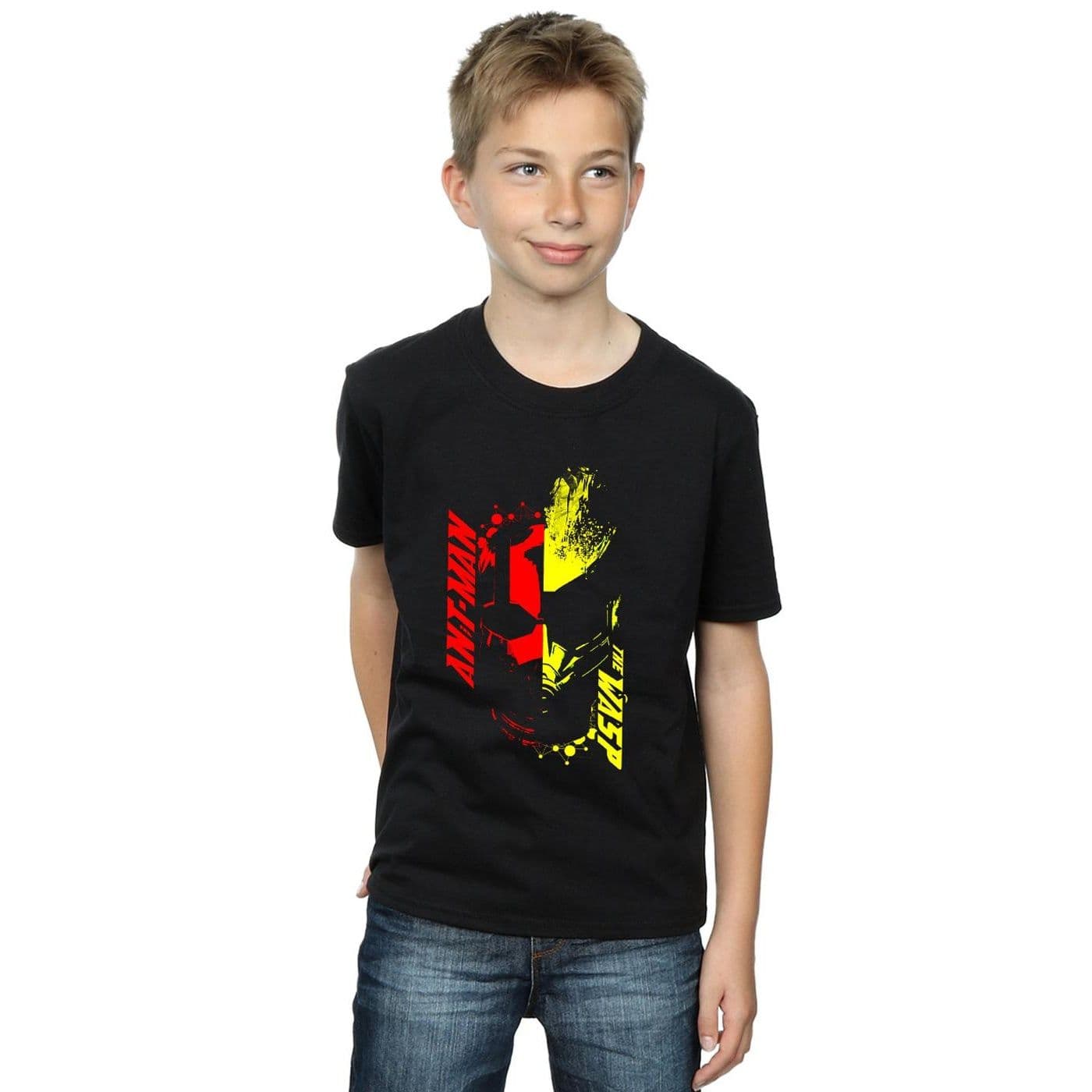 Ant Man Wasp Split Face T Shirt