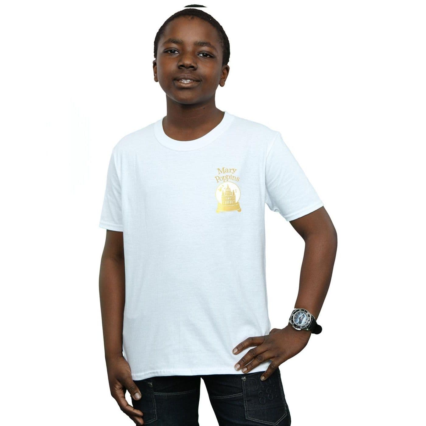 Mary Poppins Snowball Chest T Shirt