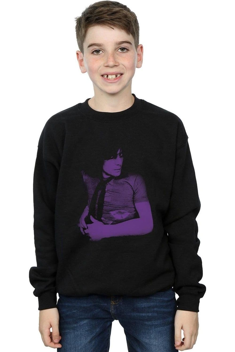 Violet Portrait Sweatshirt