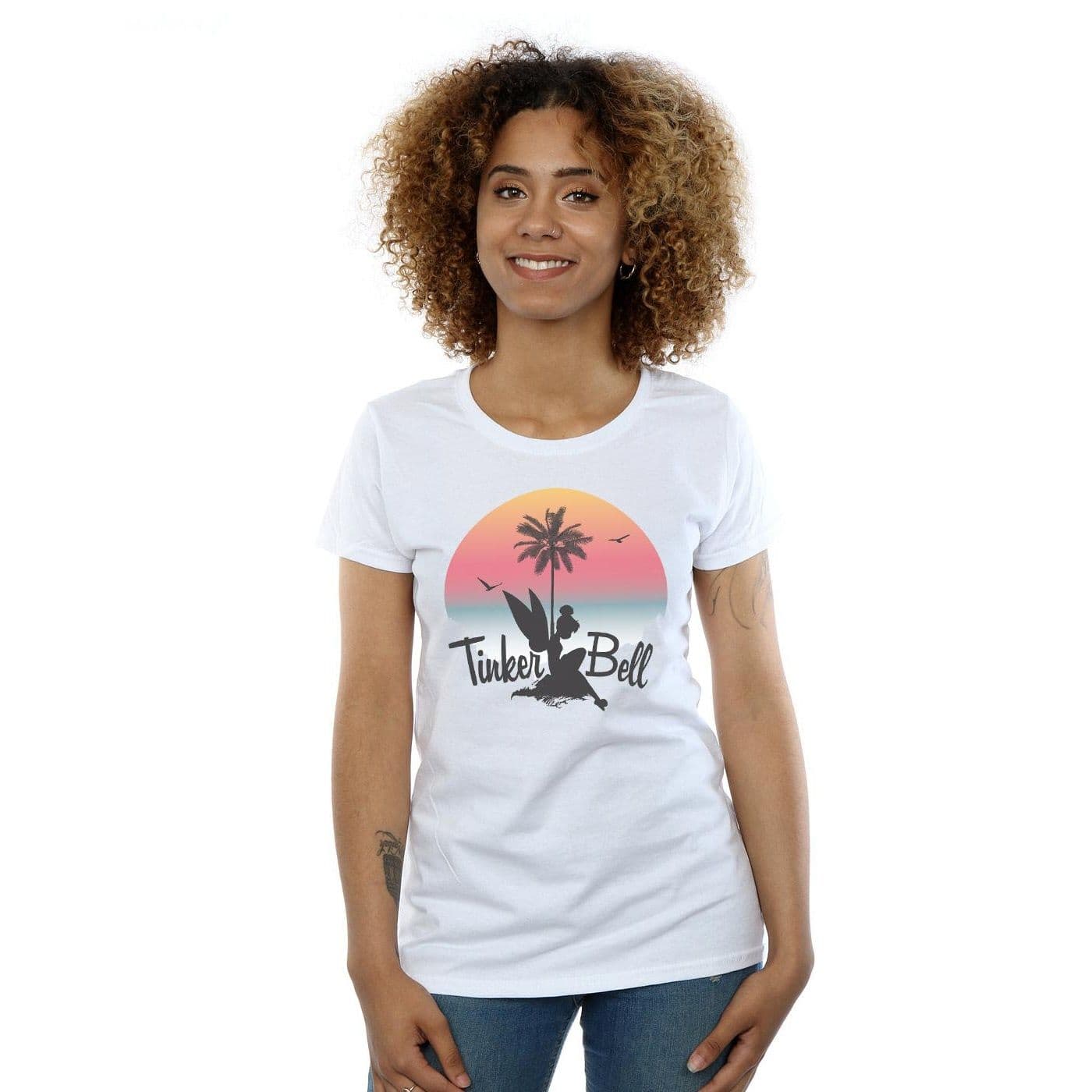 Tinker Bell Sunset Cotton T Shirt