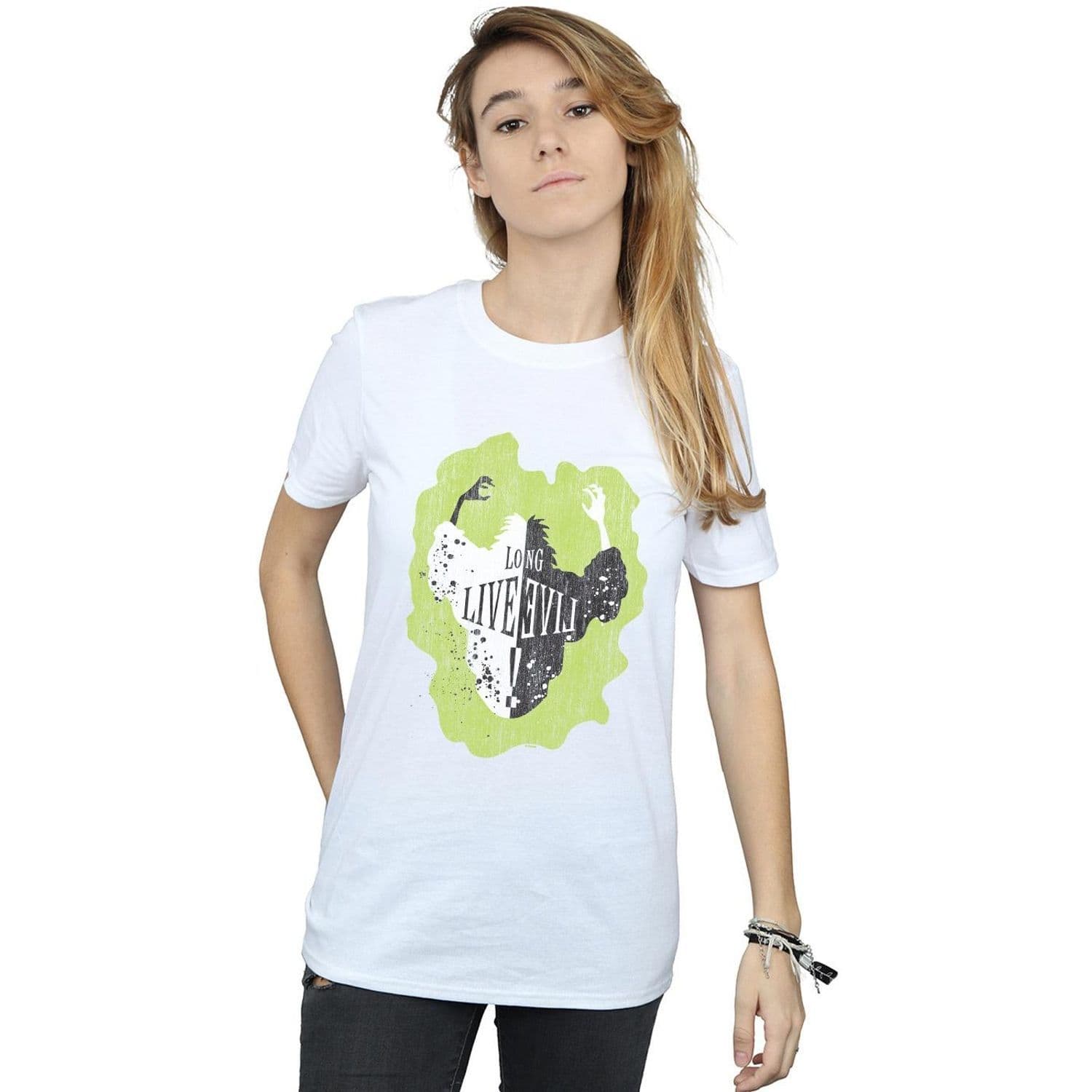 Descendants Cruella Long Live Cotton Boyfriend T Shirt