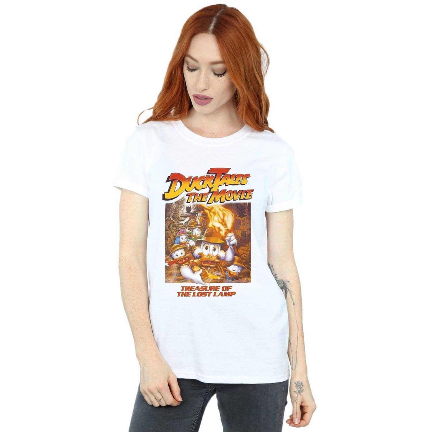 Duck Tales Movie Cotton Boyfriend T Shirt