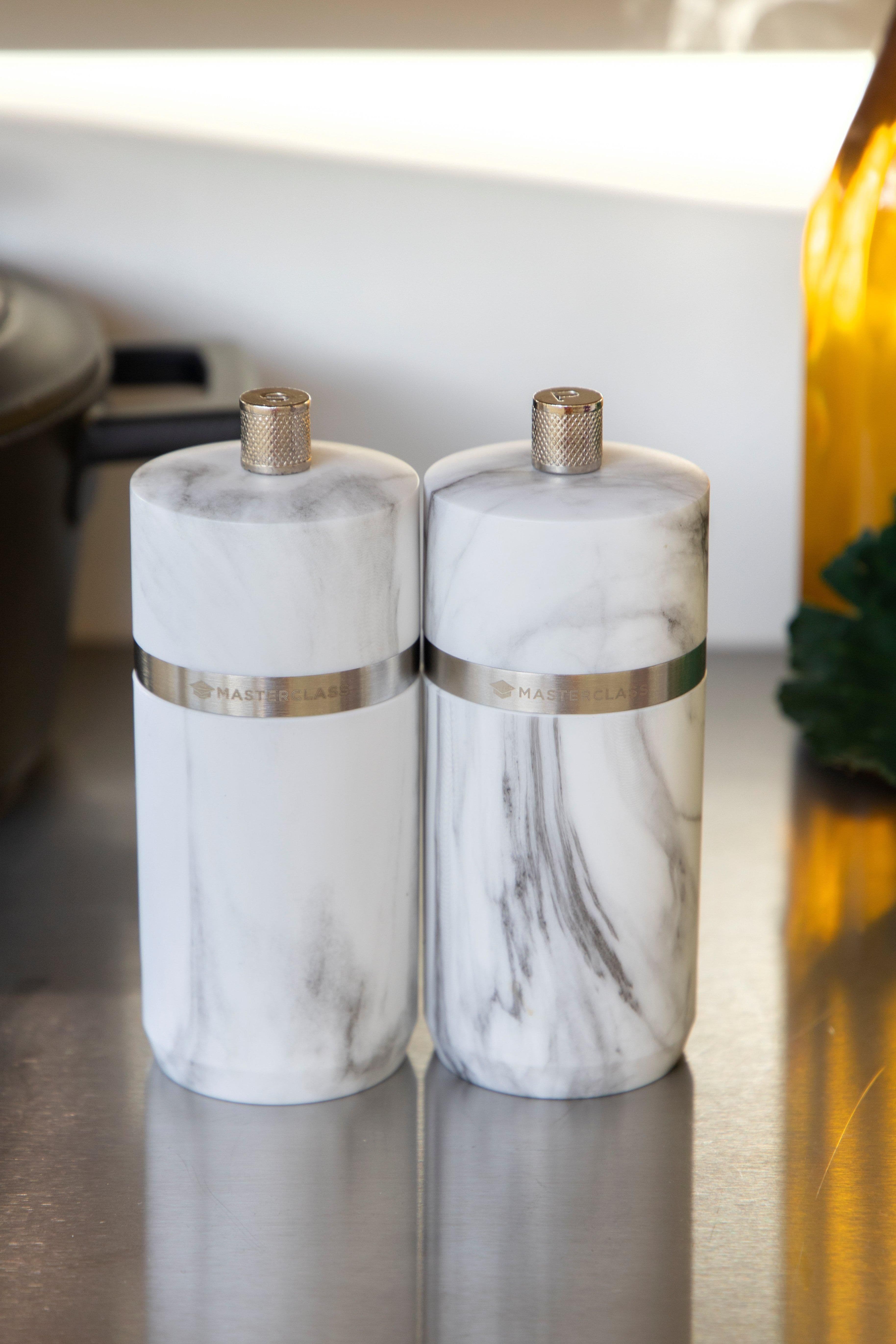 Salt or Pepper Mill Marble Finish