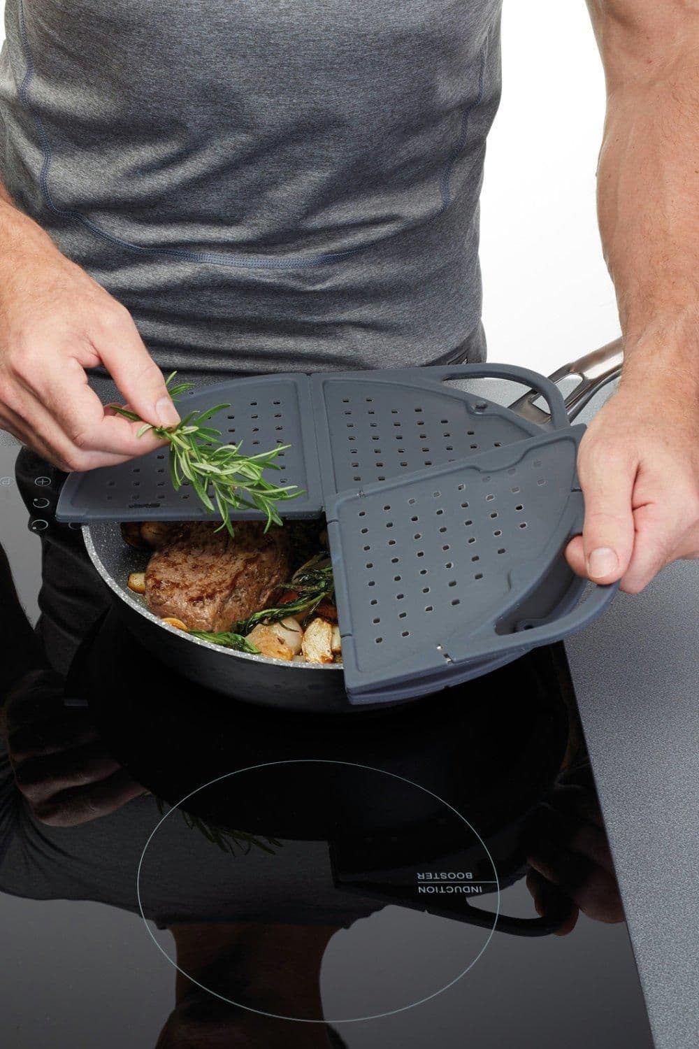 Smart Space Folding Splatter Guard