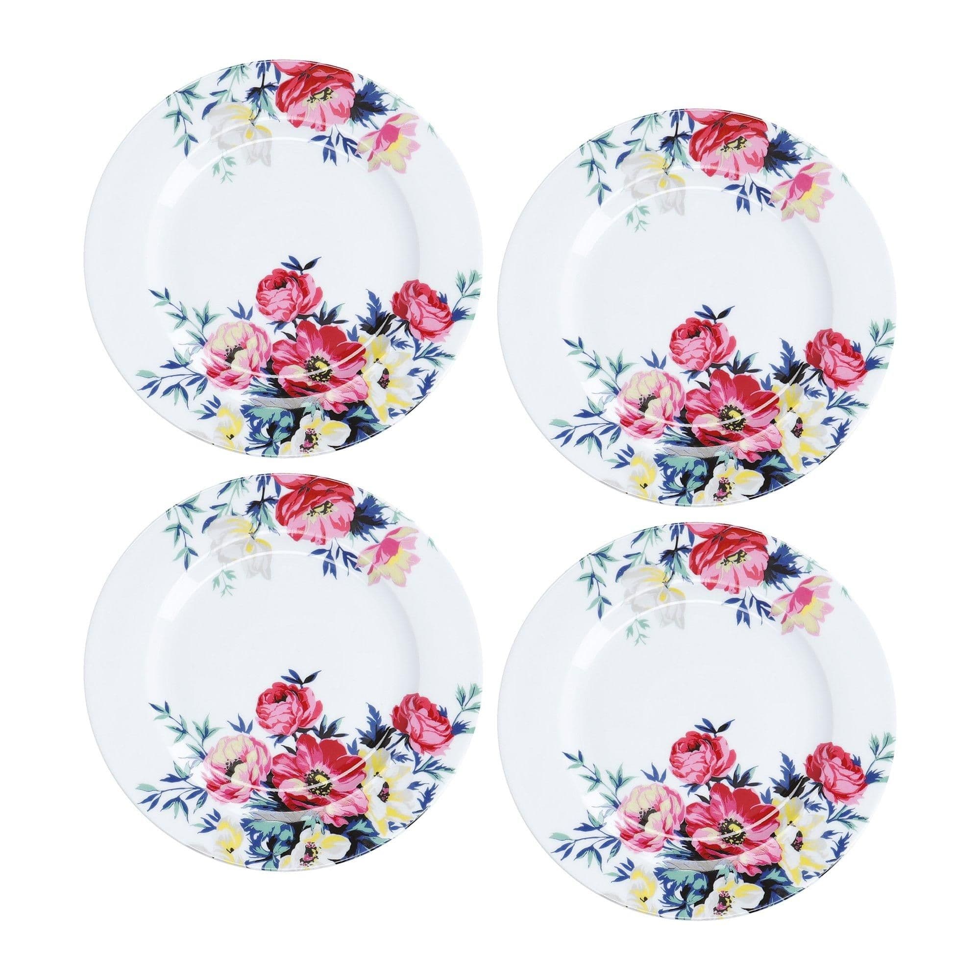 Set 4 Clovelly Porcelain 19cm Side Plates