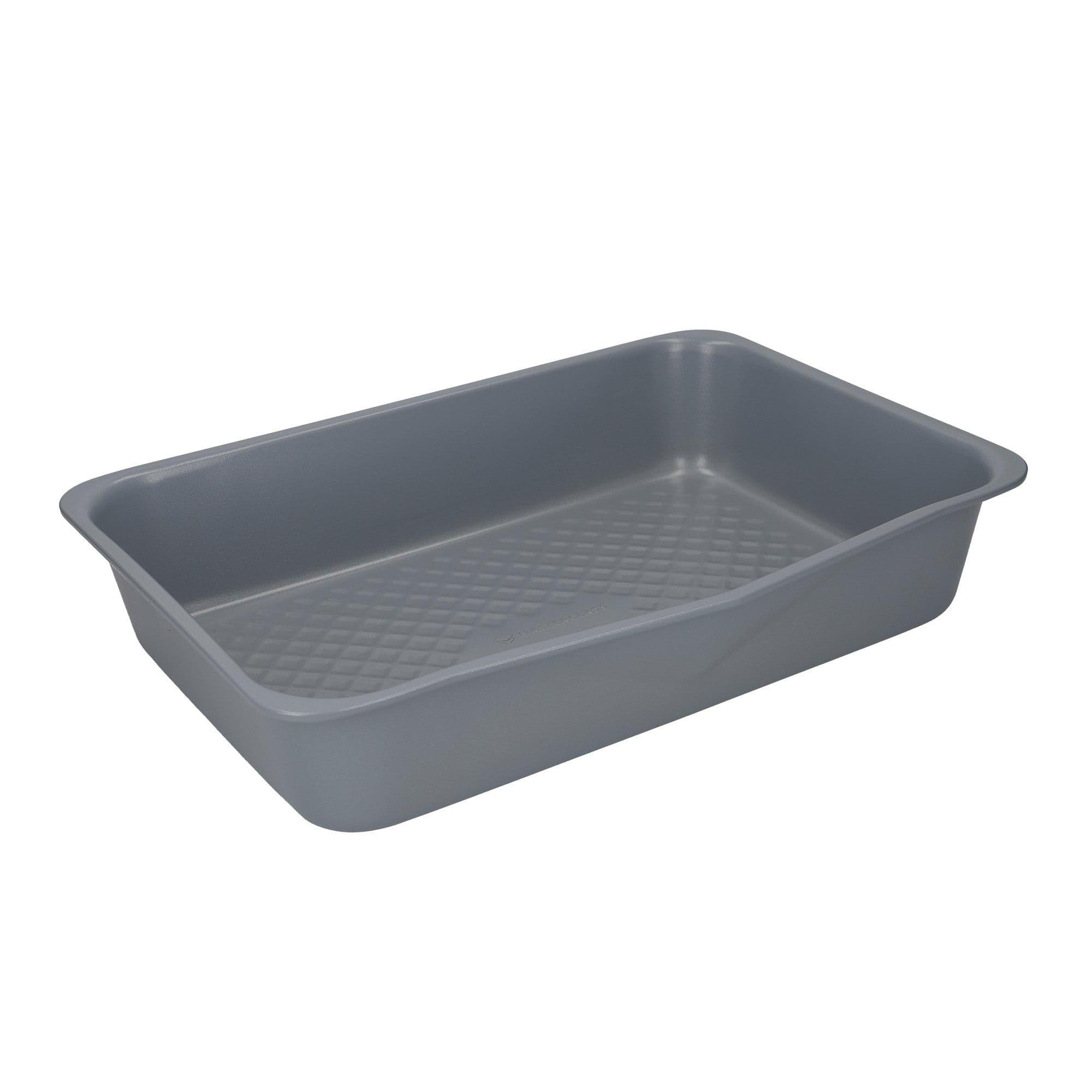 Smart Ceramic Non Stick Large Roasting Pan Lid 42.5 x 31.5 x 18cm Display Boxed