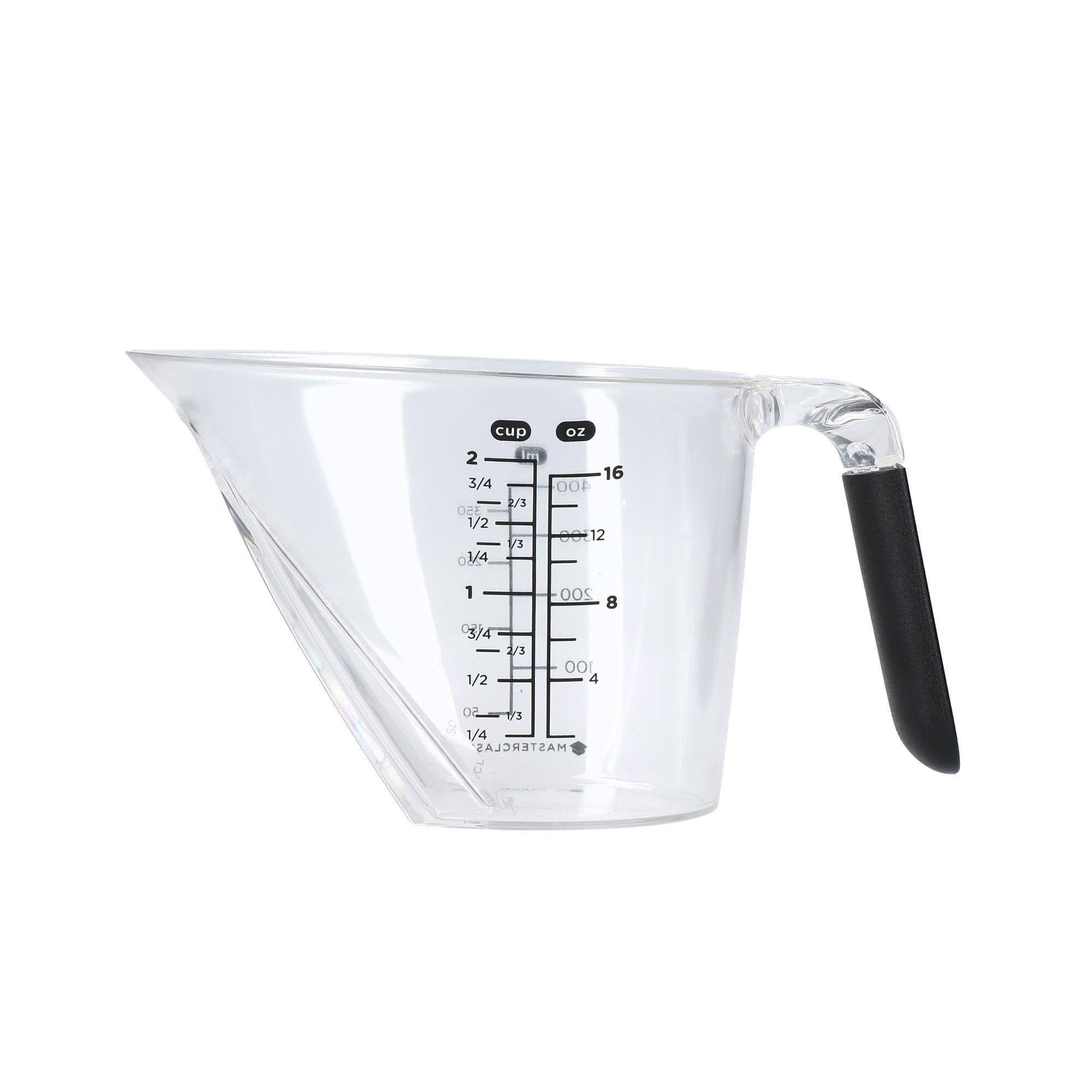 Angled Measuring Jug 400ml BPA Free Plastic Jug Handle