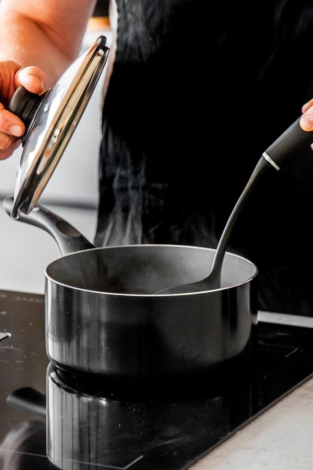 Can to Pan 20cm Recycled Aluminium Ceramic Non Stick Saucepan Lid