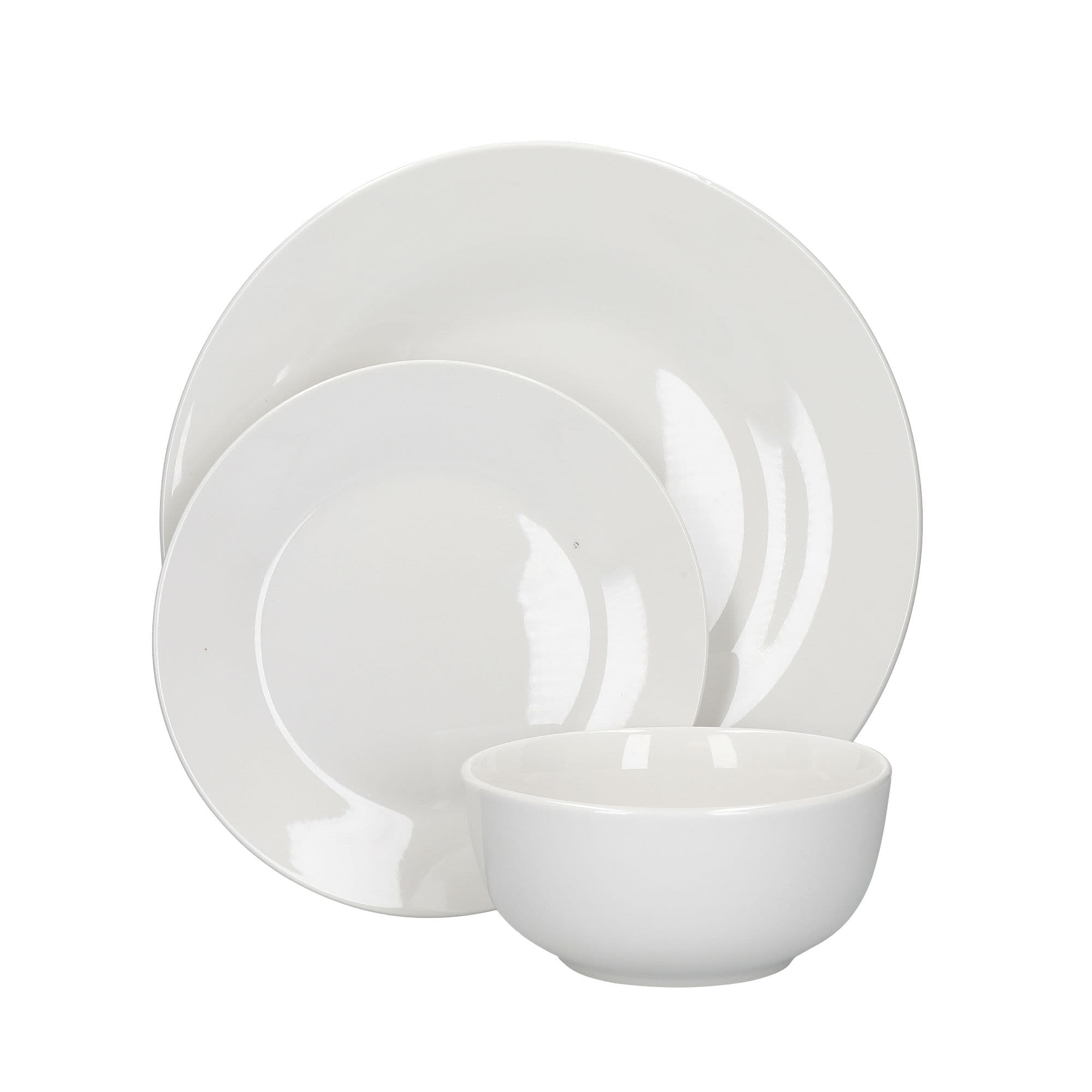 Alexis Porcelain 12 Piece Dinner Set