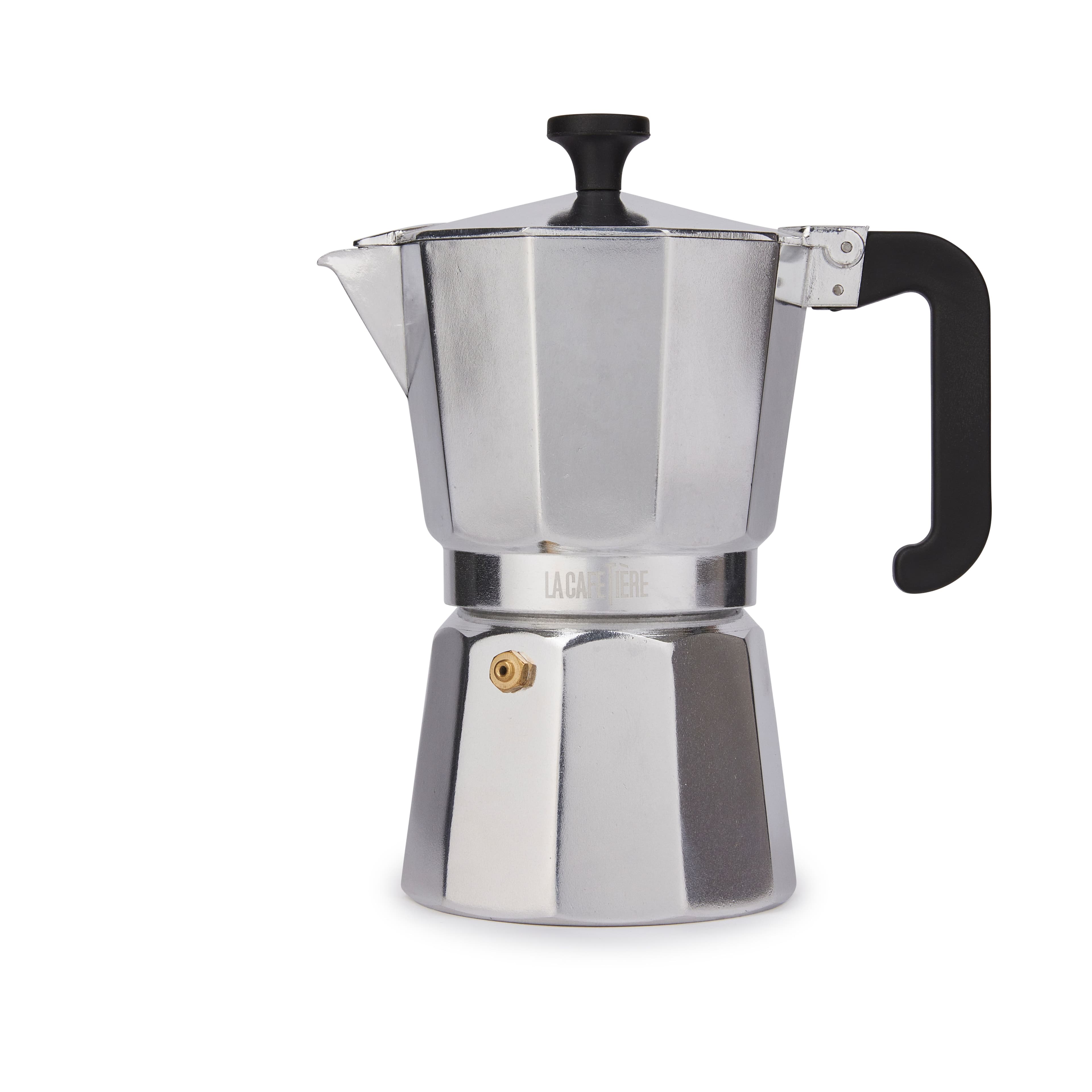 Venice Aluminium Espresso Maker Silver 6 cup