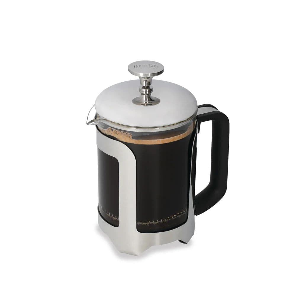 Roma Stainless Steel Four Cup Silver Gift Boxed