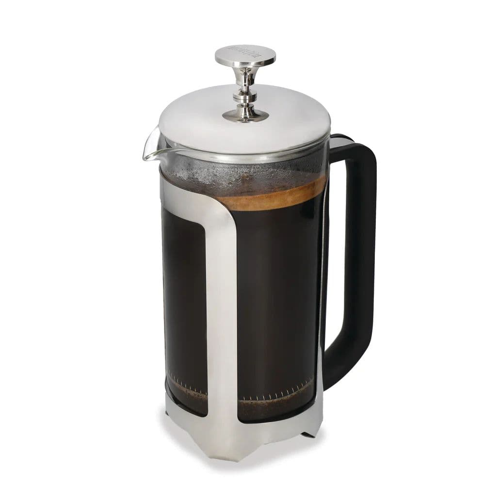 Roma Stainless Steel Eight Cup Silver Gift Boxed