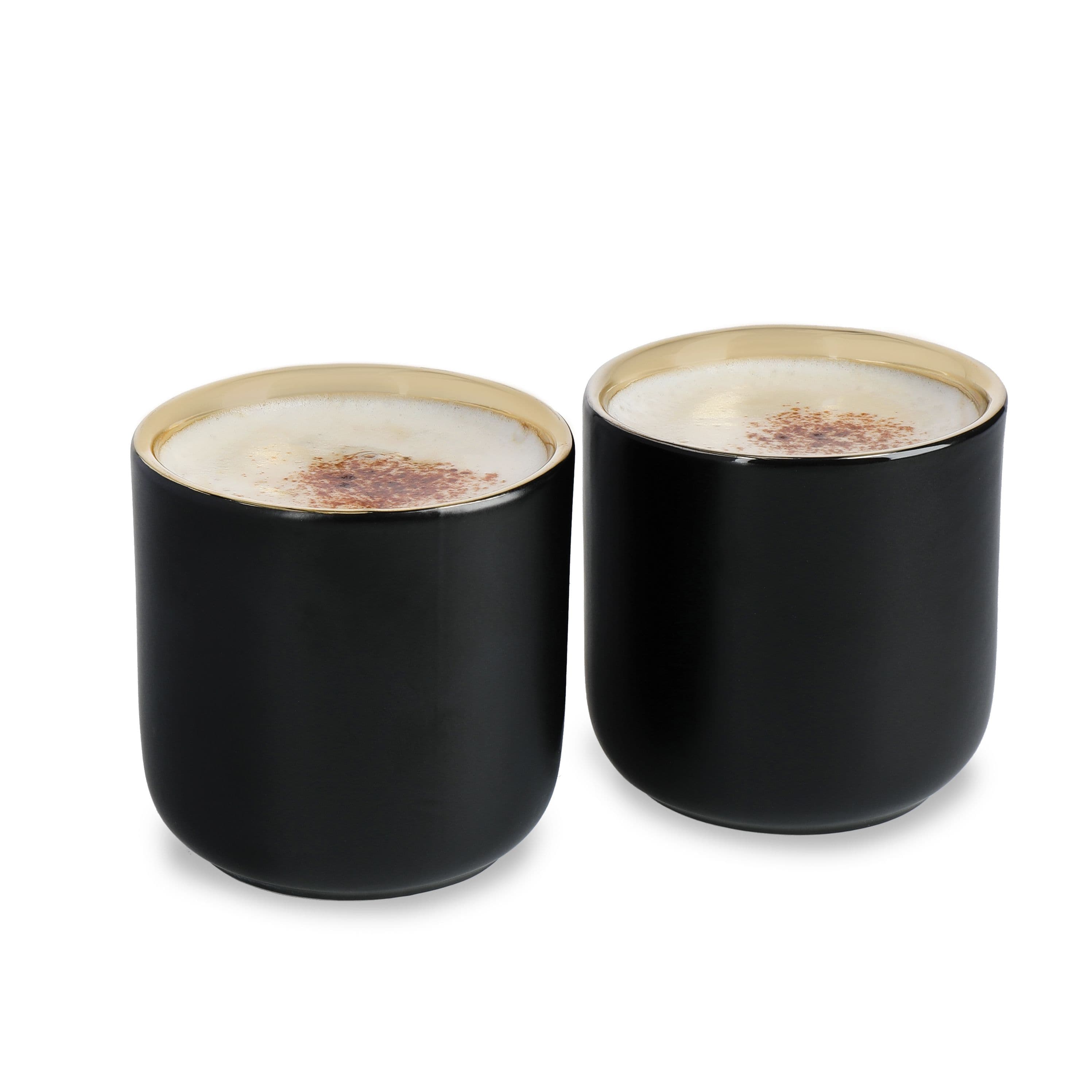 Set 2 Insulated Gold Mugs