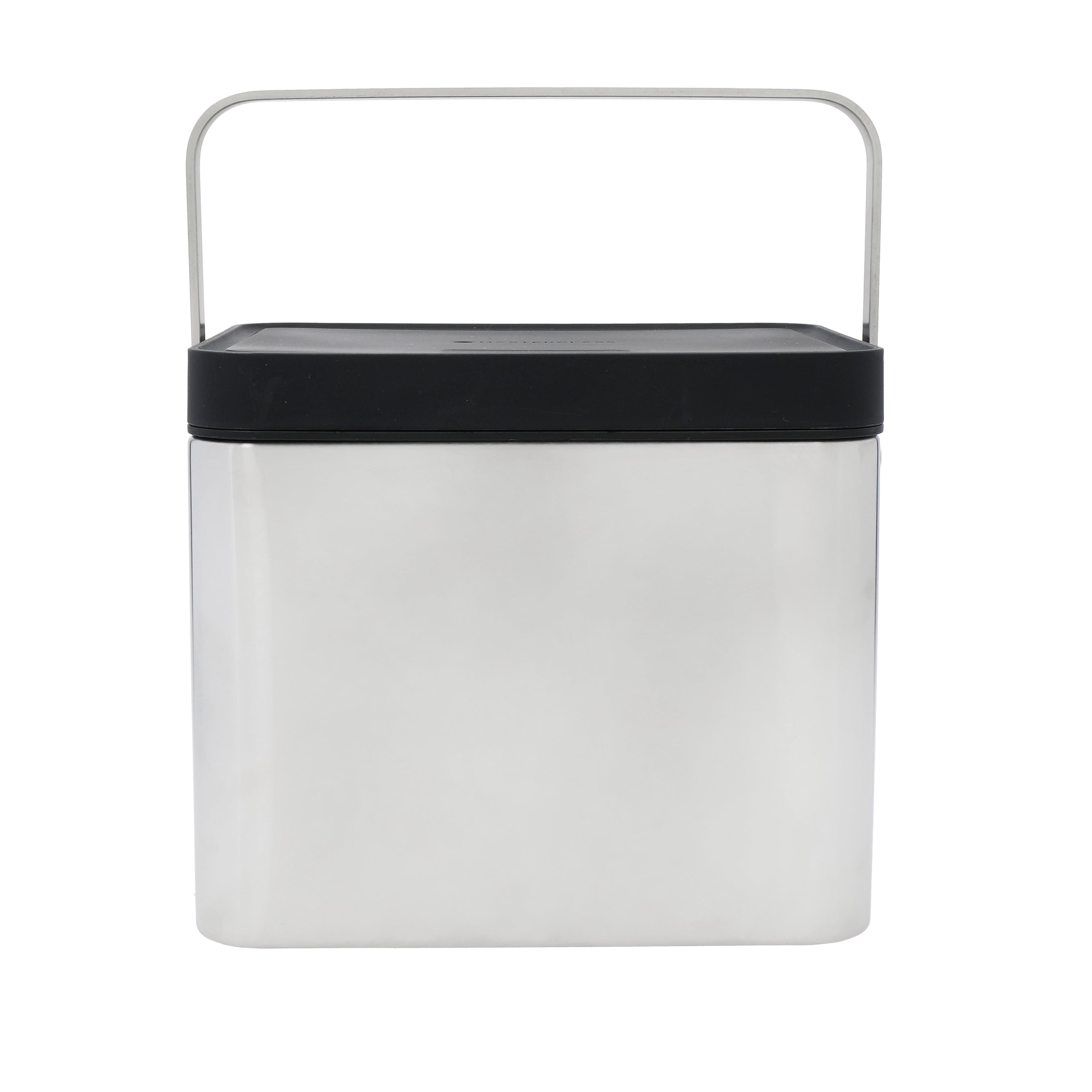 Stainless Steel Compost Bin Antimicrobial Lid