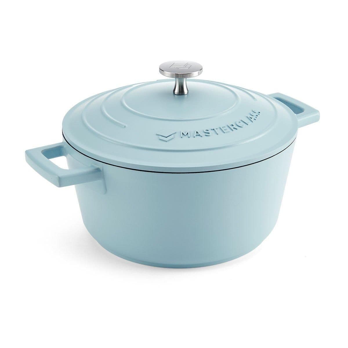 Sky Blue Cast Aluminium Casserole Dish