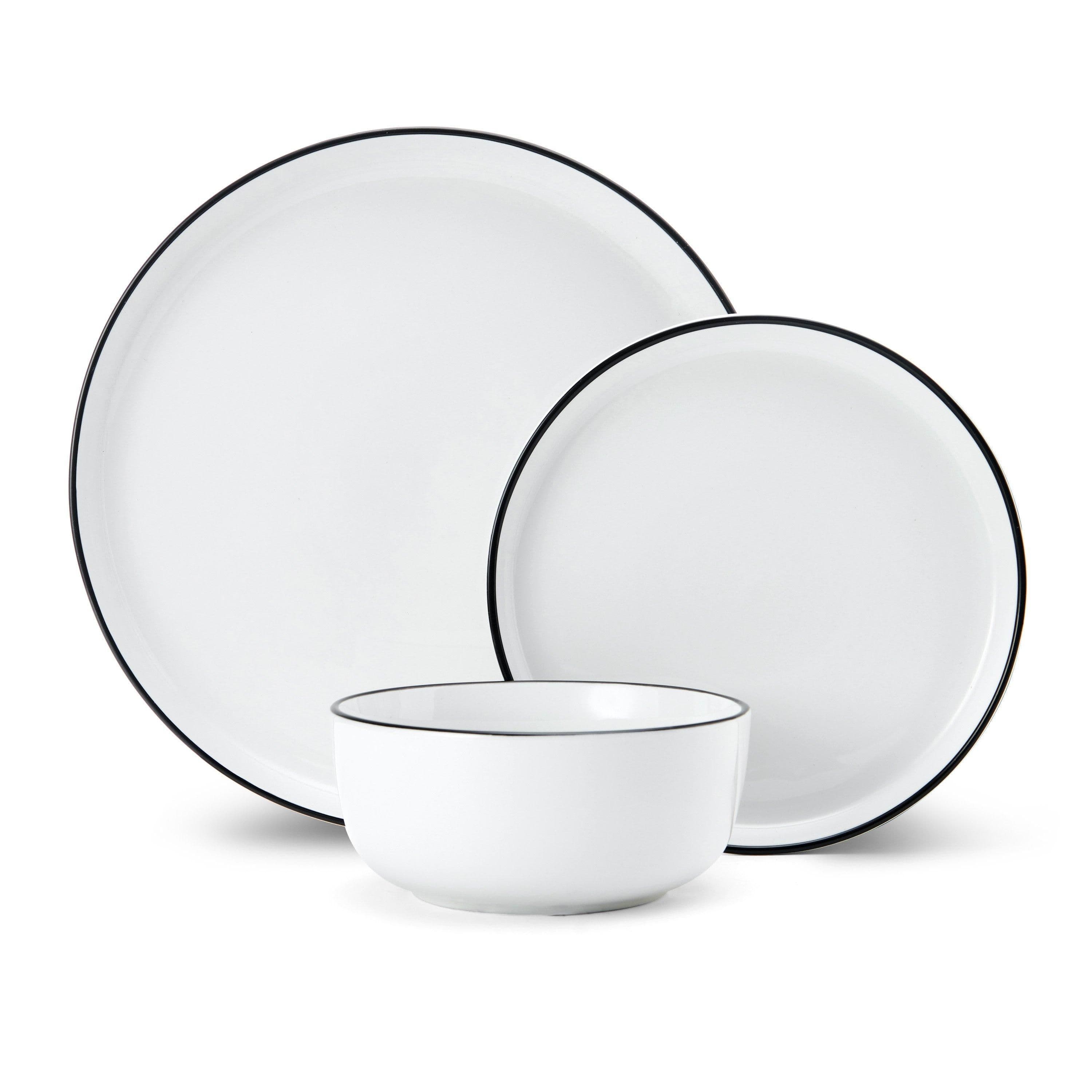 Limestone 12pc Porcelain Dinner Set