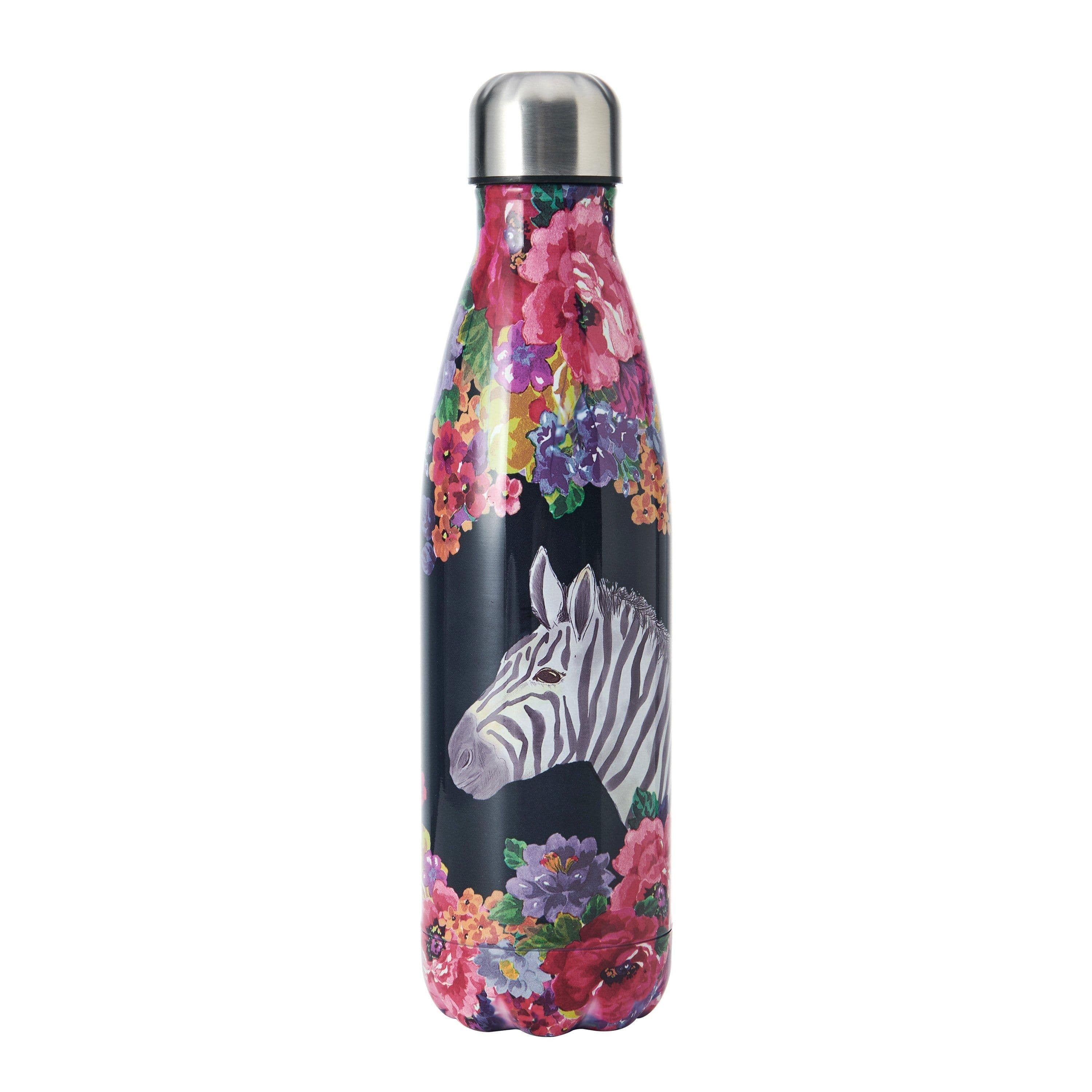 Wild at Heart Zebra Water Bottle
