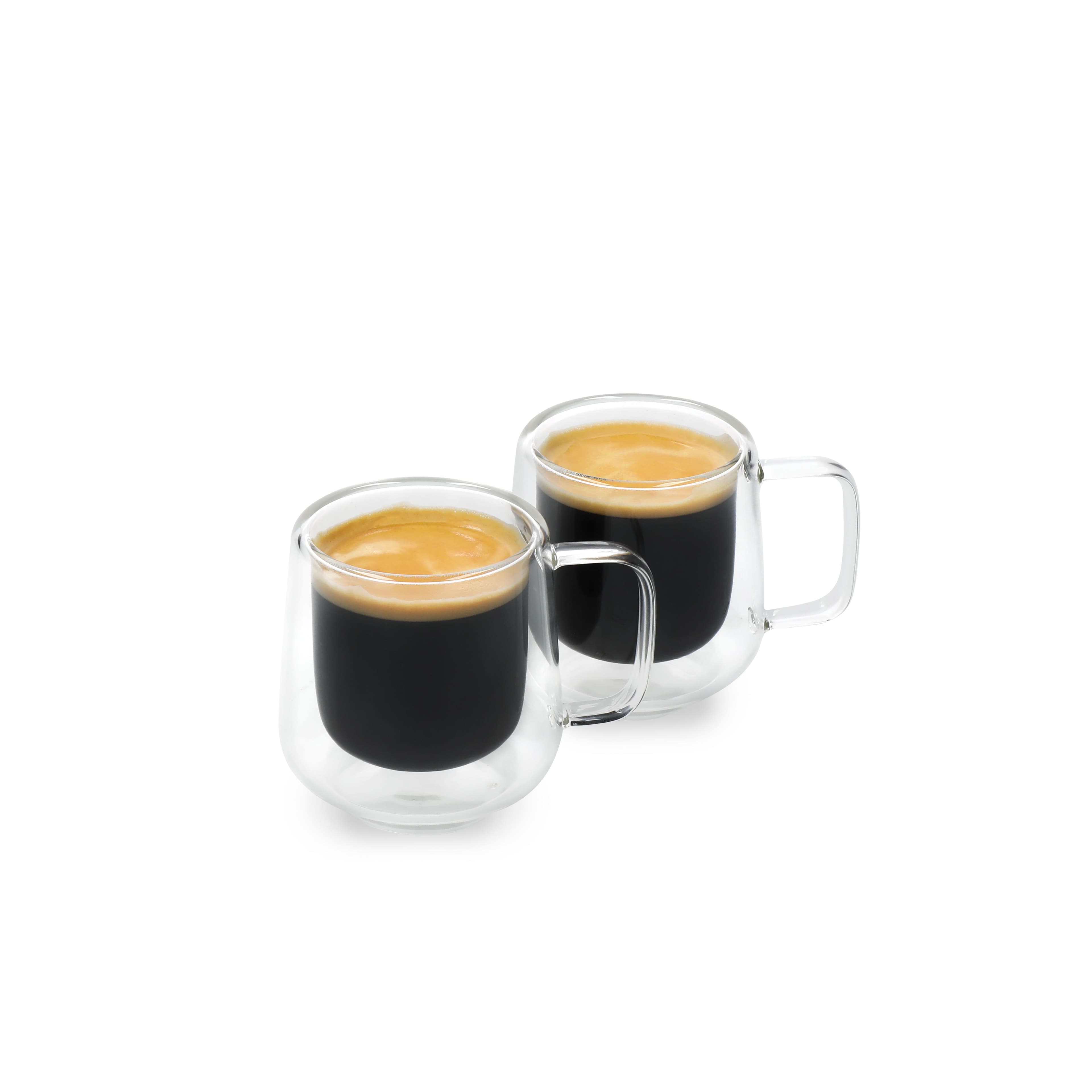 Cafetière Siena Double Walled Espresso Glasses Set 2