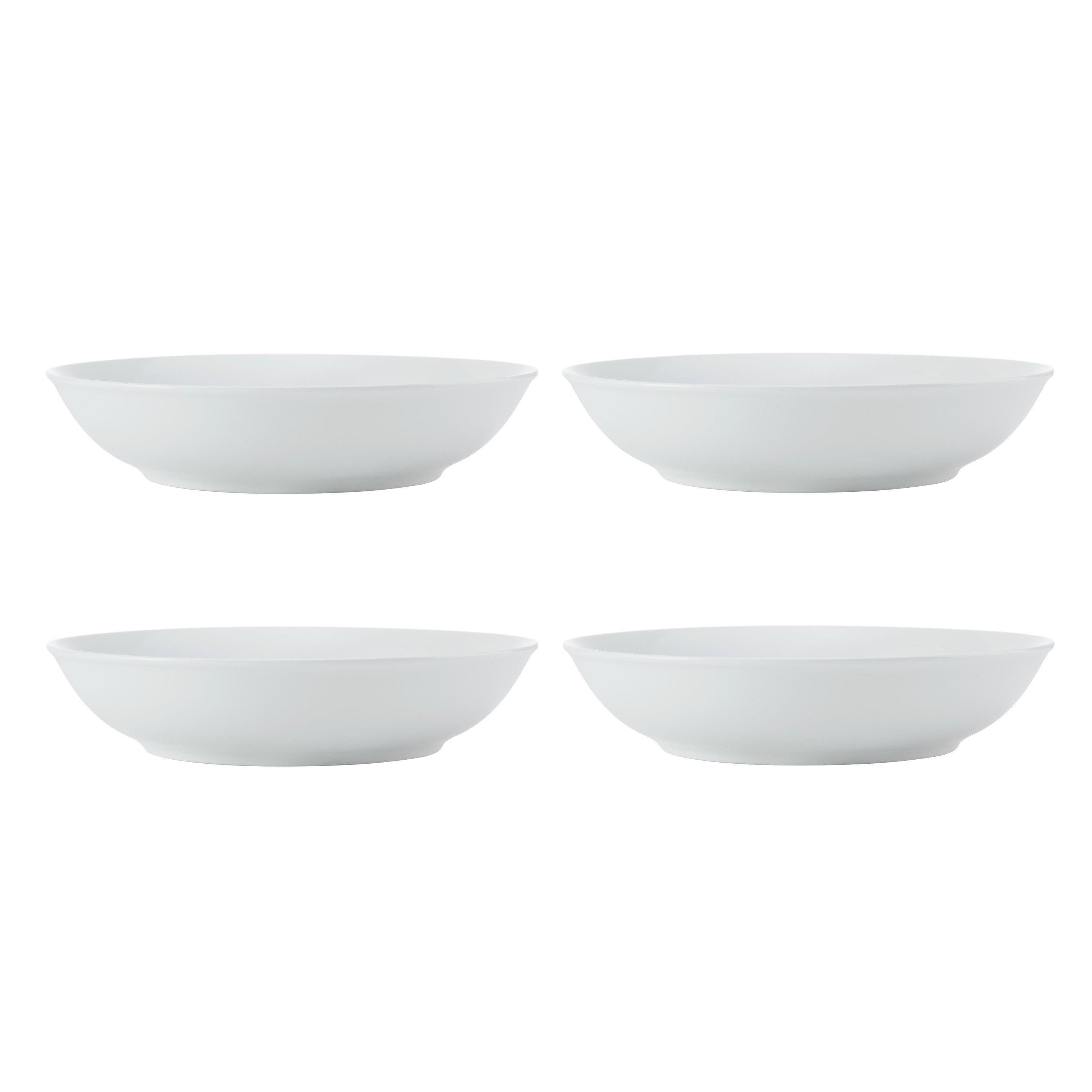 Cranborne Stoneware Pasta Bowls Set 4 24cm