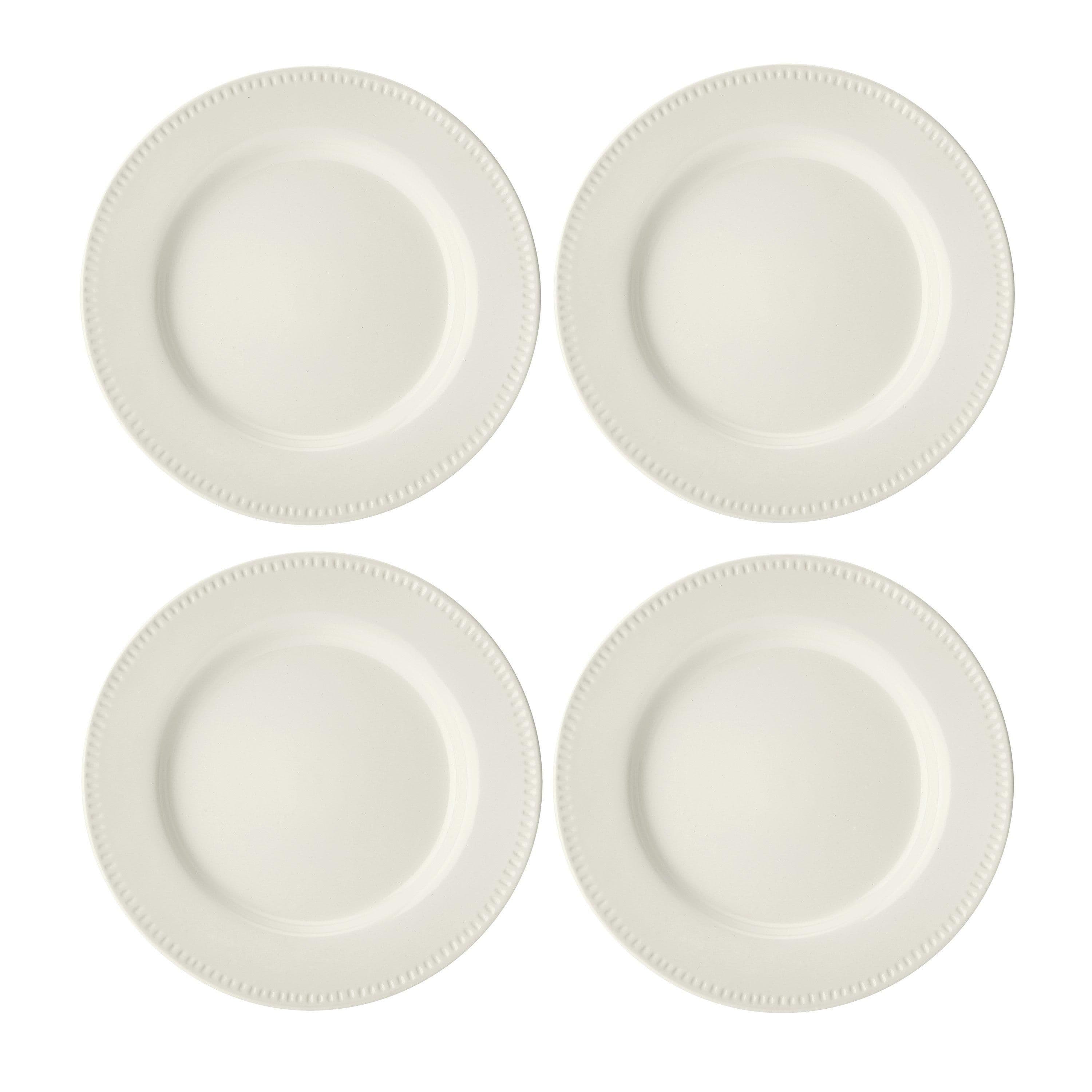 Cranborne Stoneware Dinner Plates Set 4 27cm