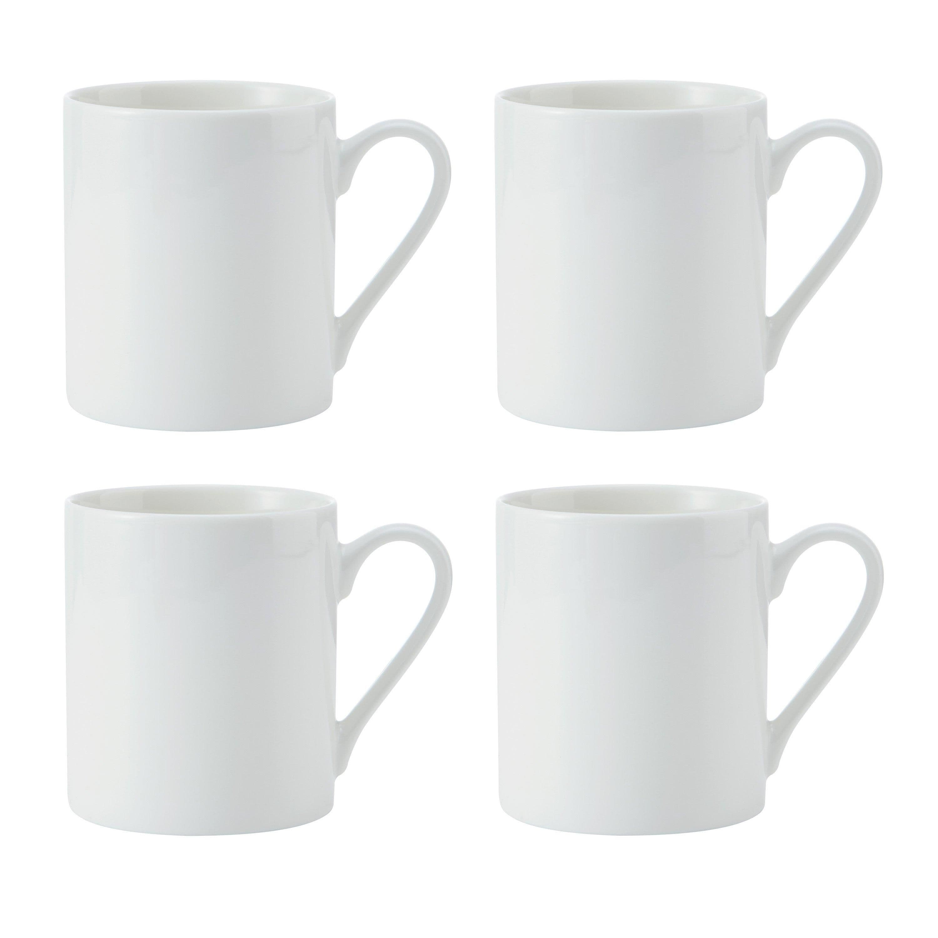 Egret China Mugs Set 4 380ml