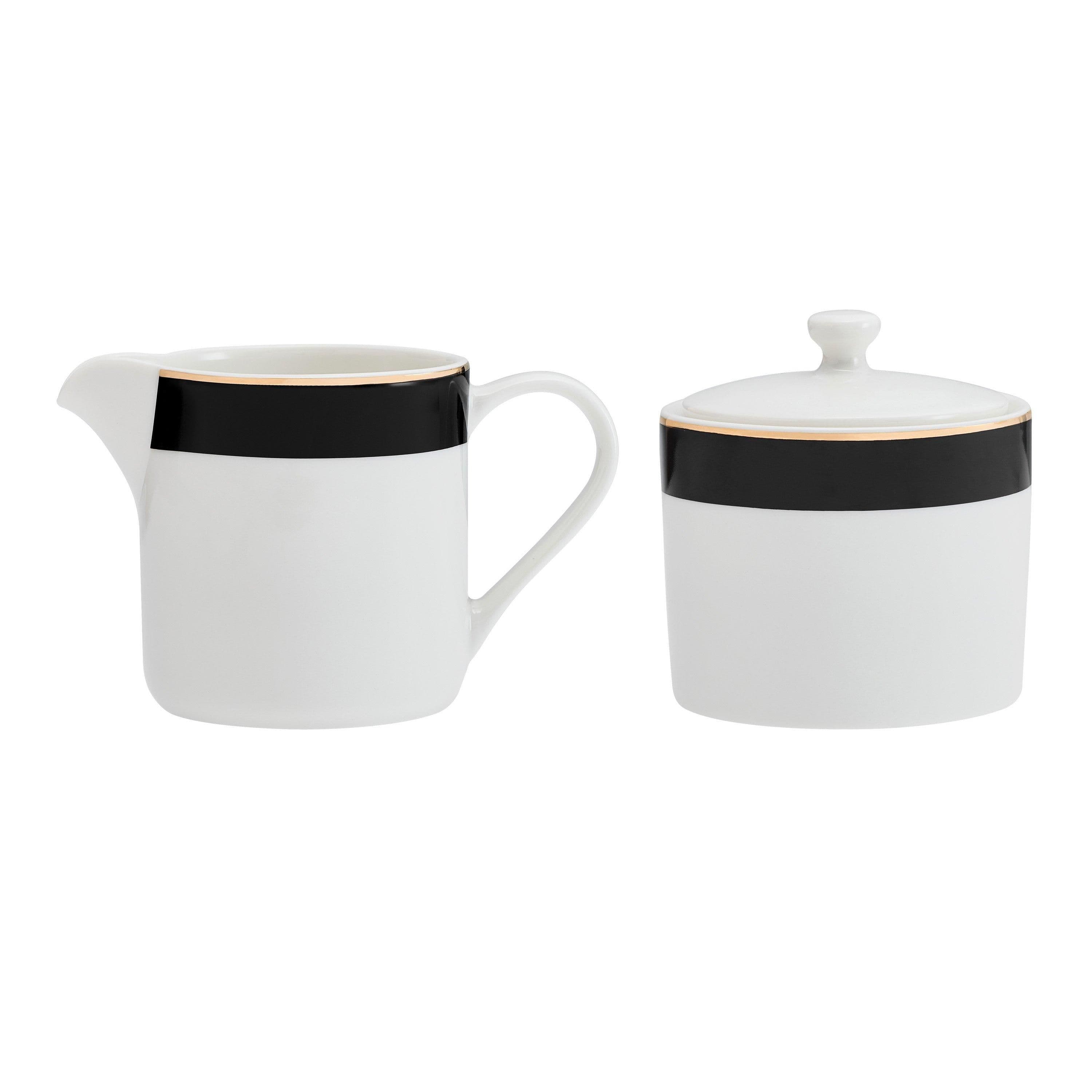 Luxe Deco China Sugar Pot Creamer Set 245ml