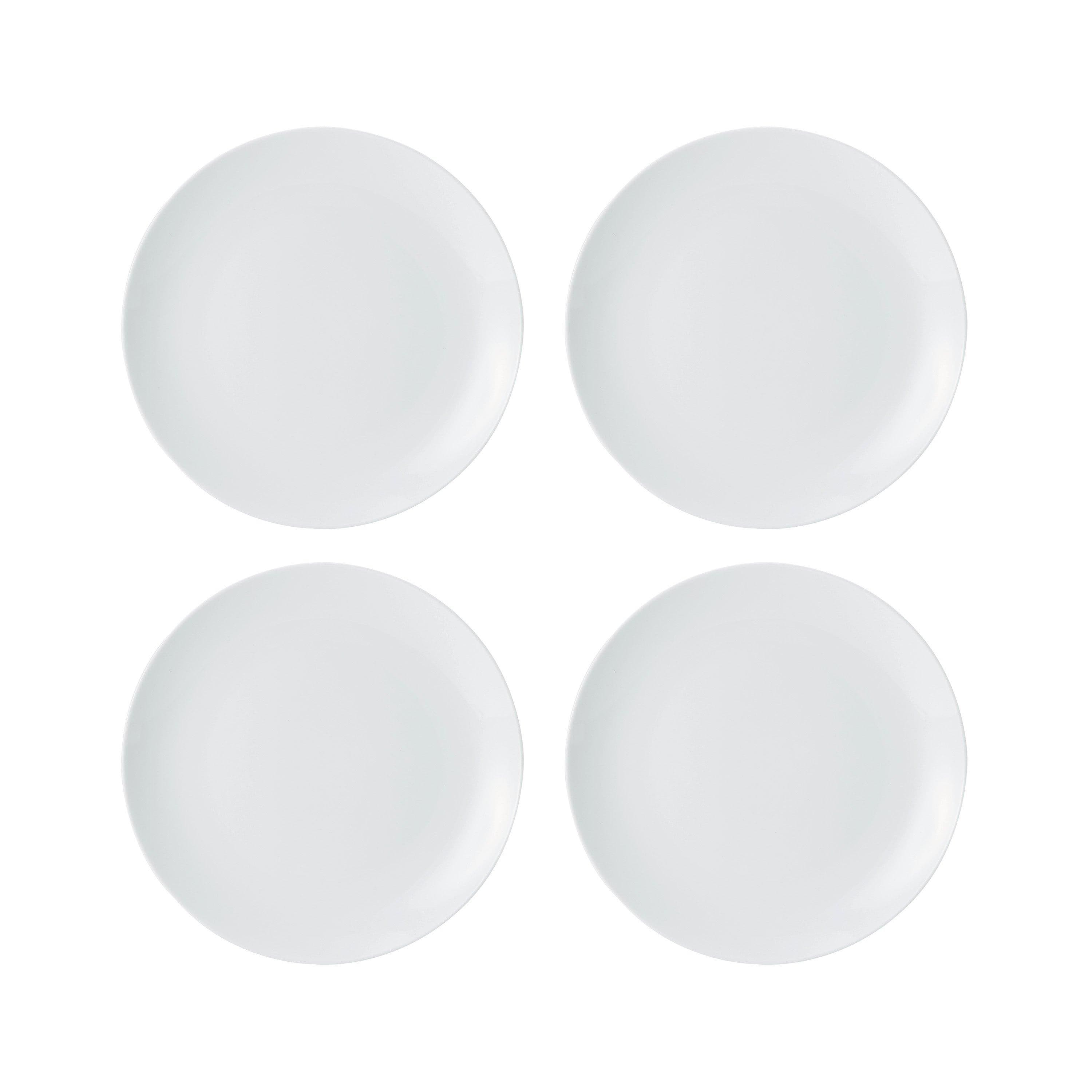 Chalk Porcelain Side Plates Set 4 21cm