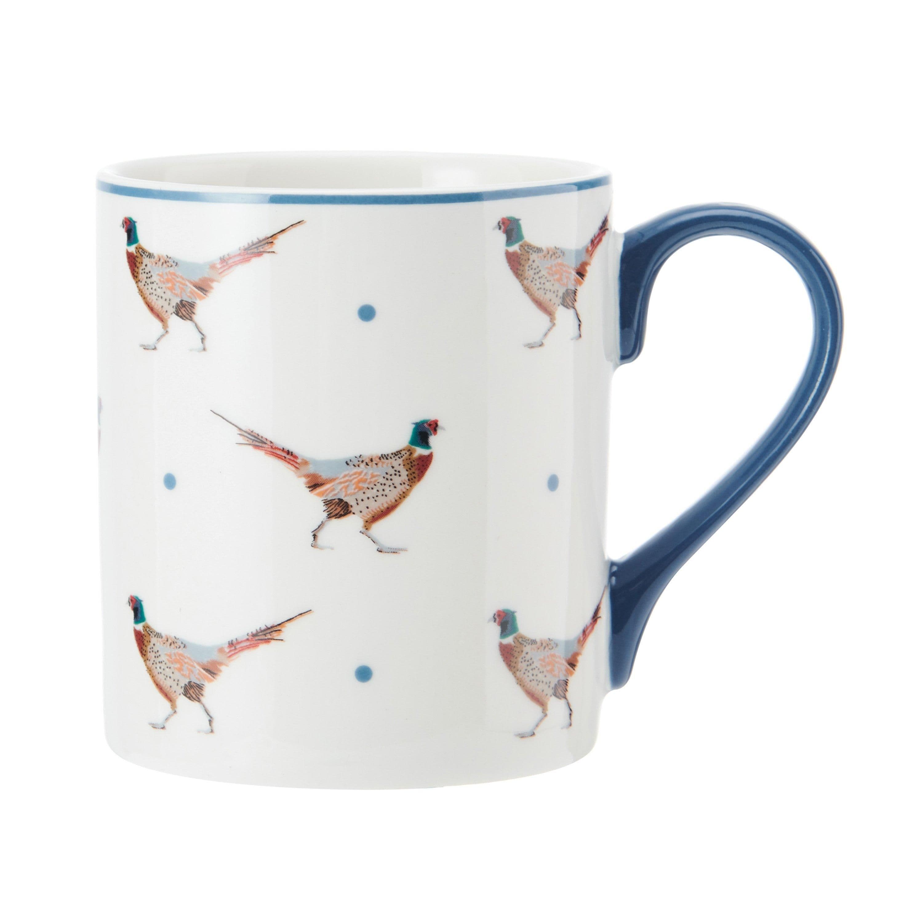 Plant Straight Sided Porcelain Mug