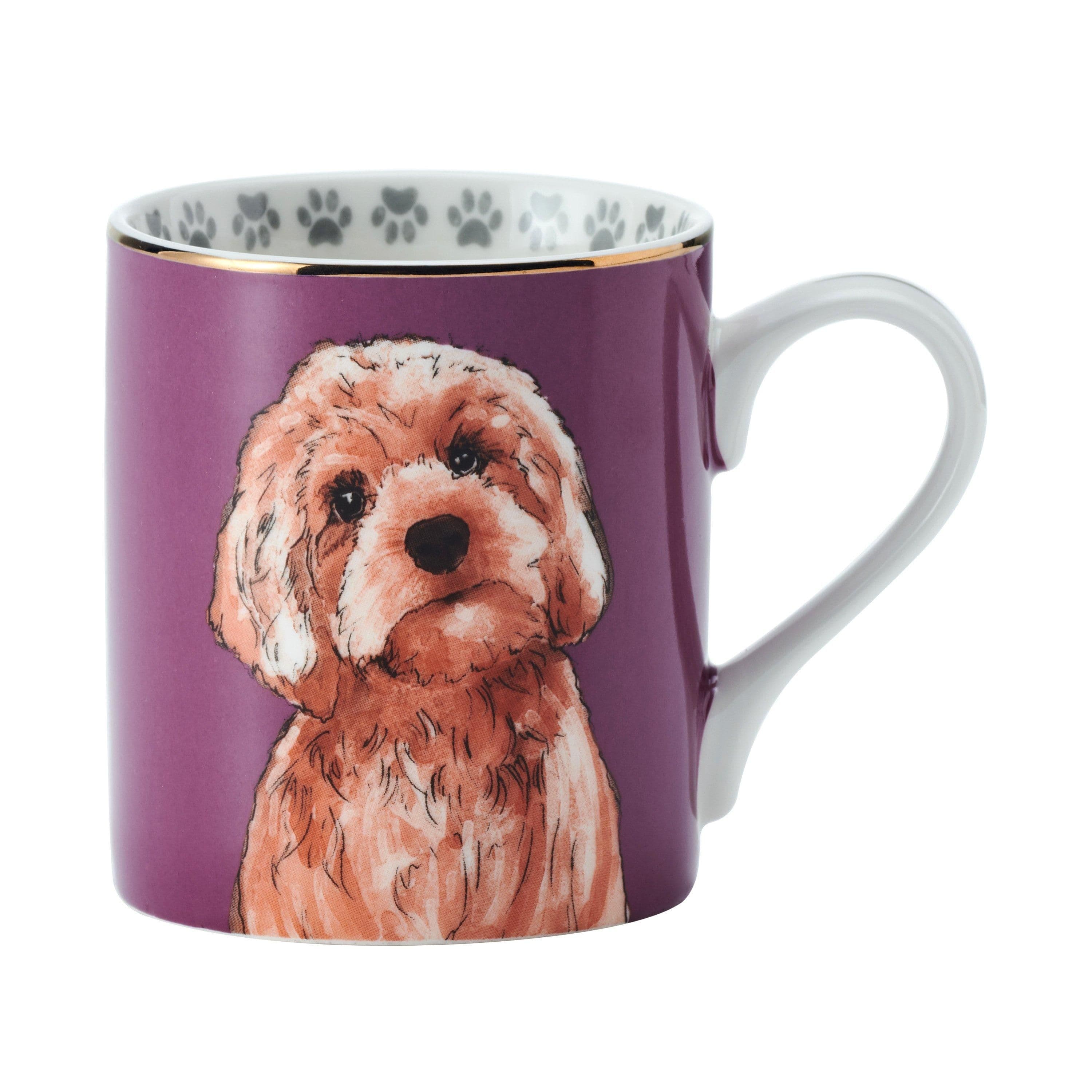 Cockapoo Straight Sided Porcelain Mug