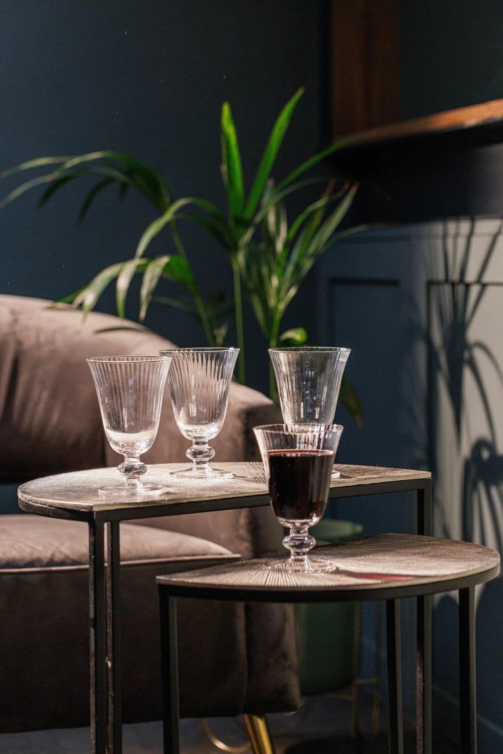 Salerno Crystal Glasses Set 4