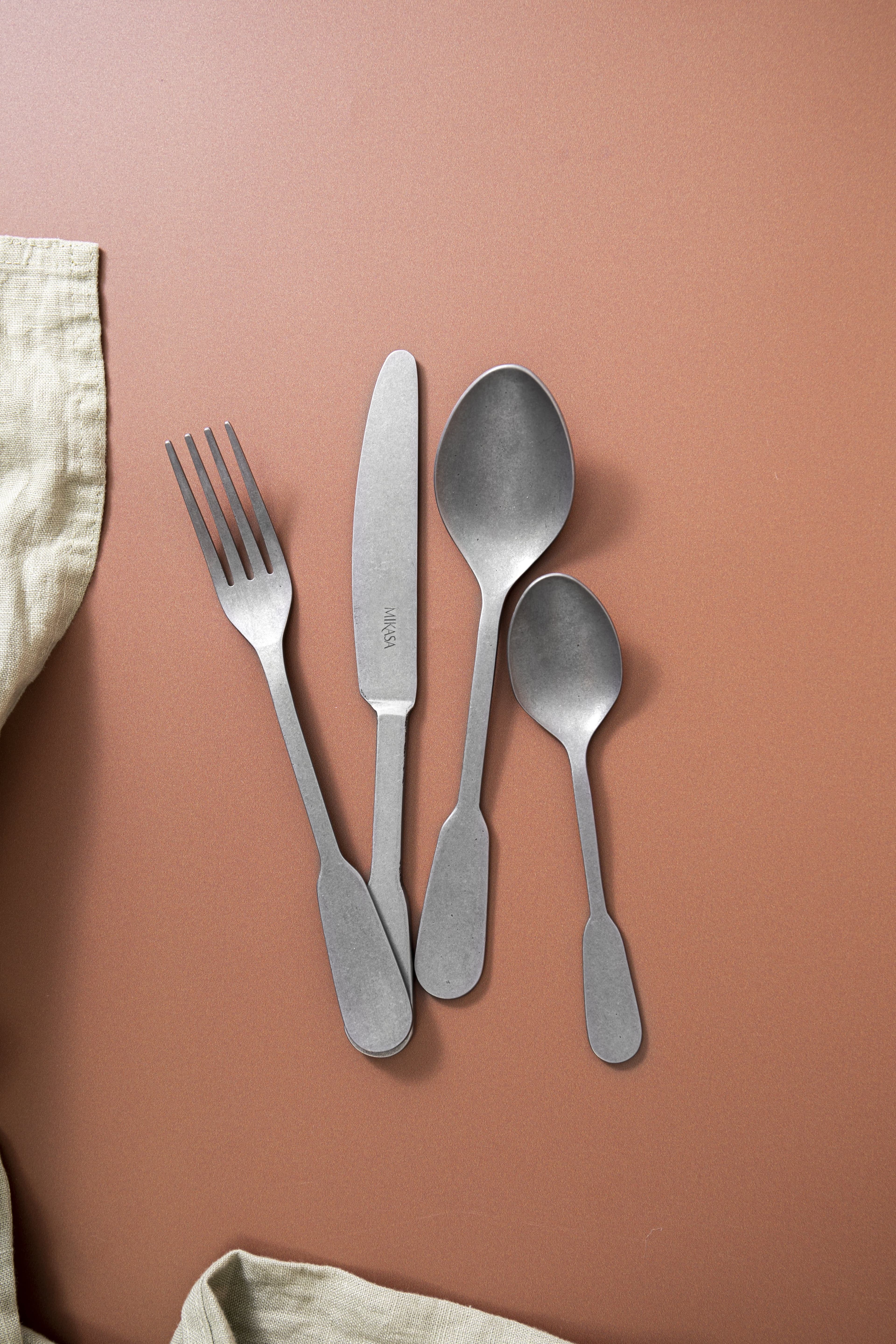 Soho Antique Stainless Steel Cutlery Set 16 Piece