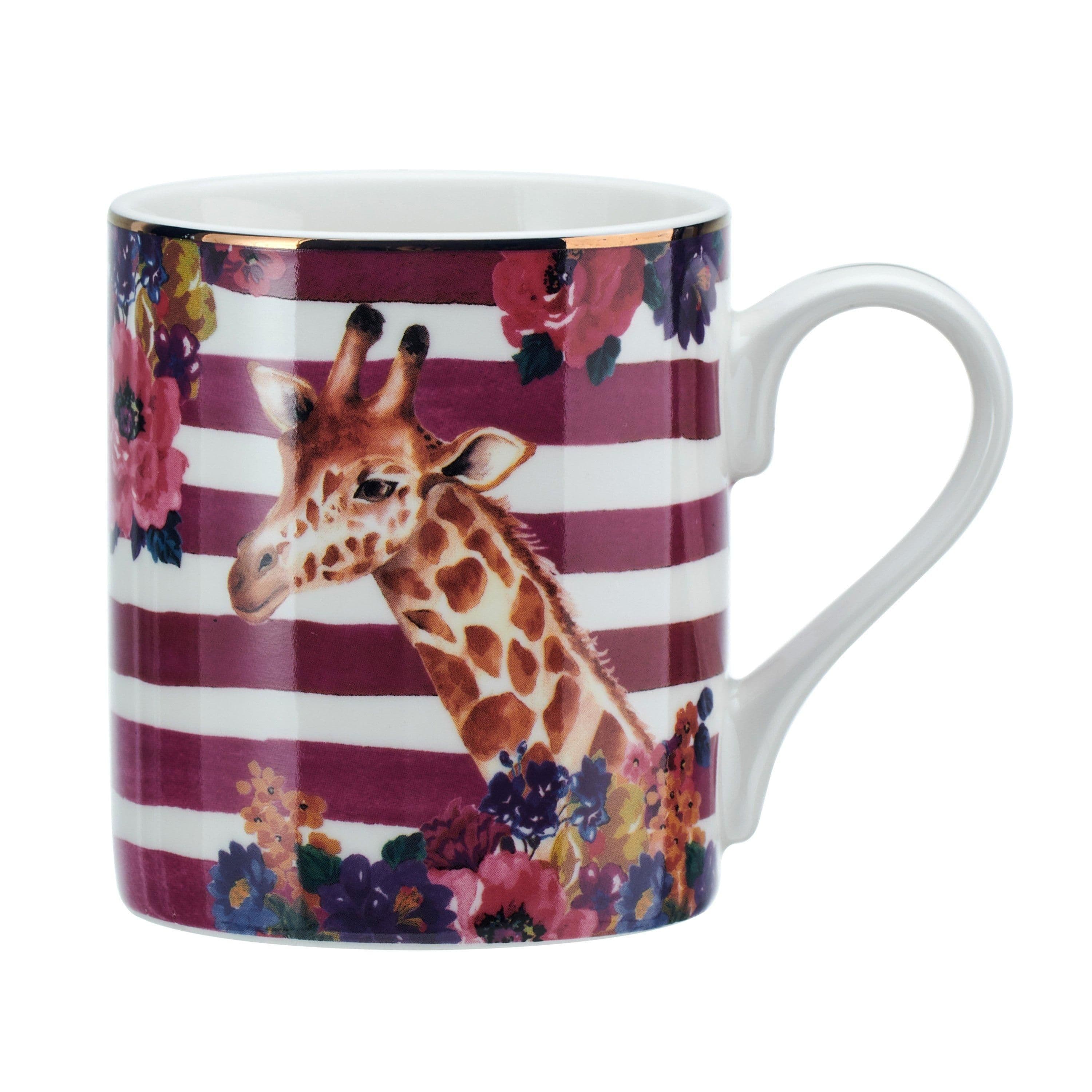 Wild at Heart Giraffe Print Mug
