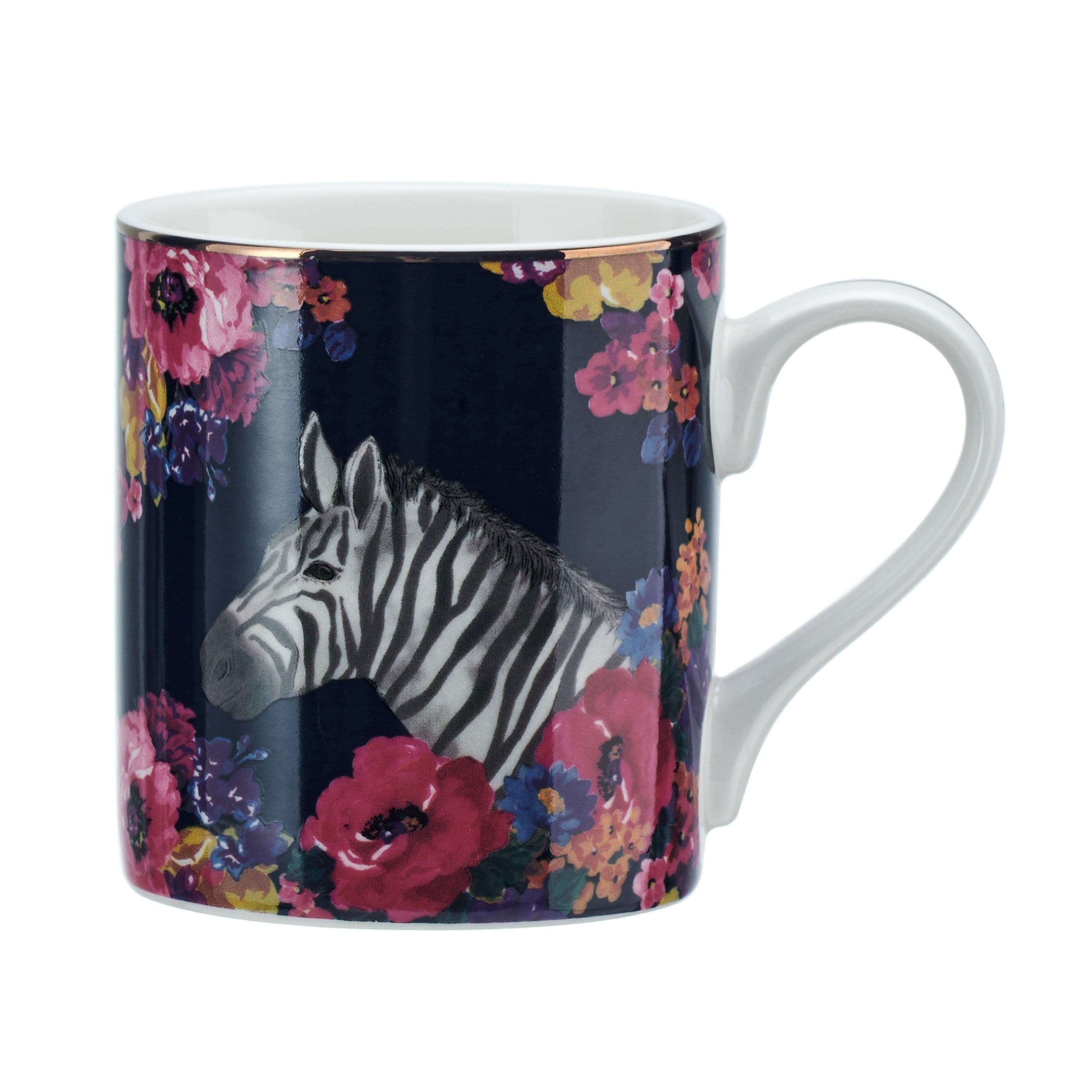 Wild at Heart Zebra Print Mug
