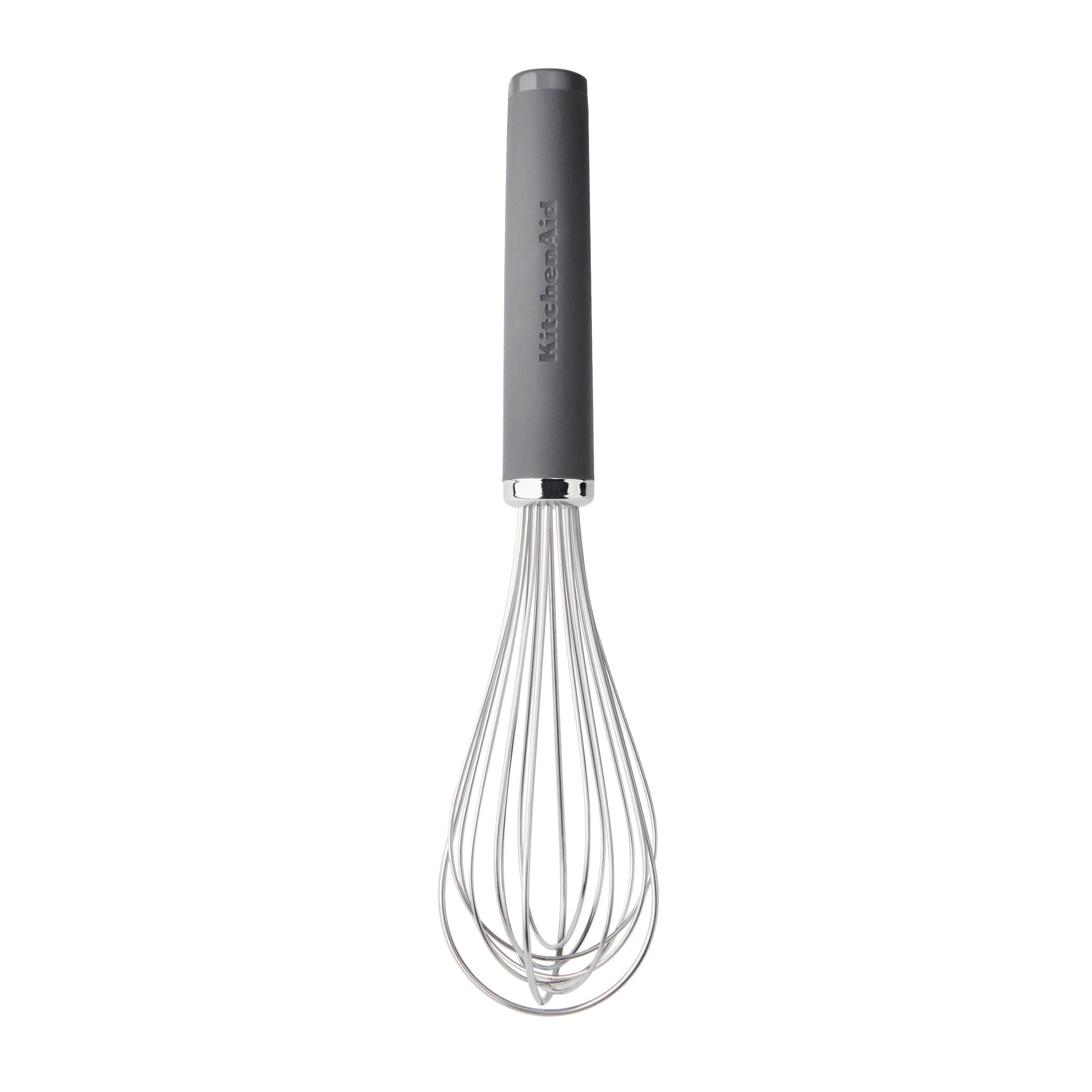 Soft Grip Utility Whisk - Charcoal Grey
