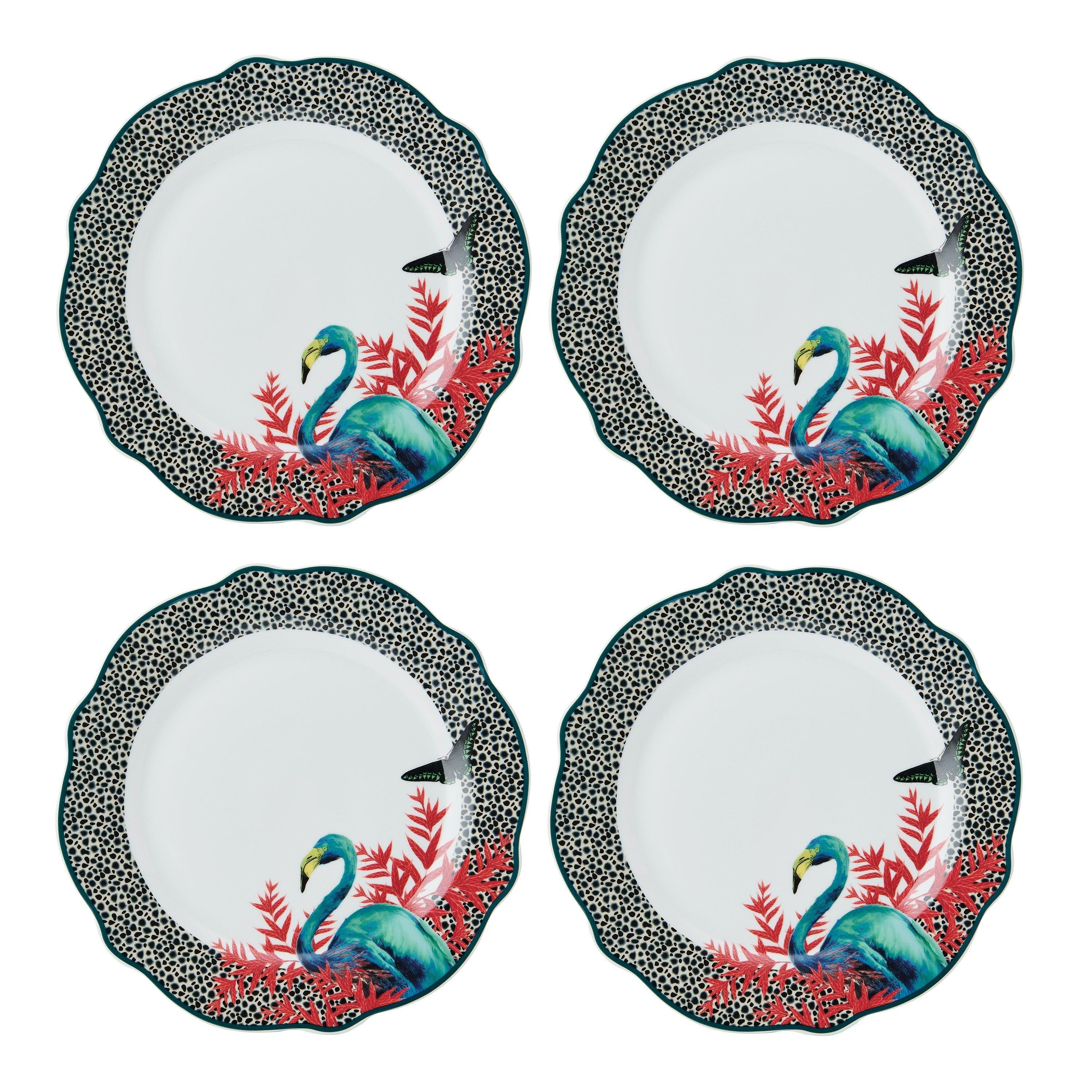 Sarah Arnett Porcelain Dinner Plates Set 4 27cm